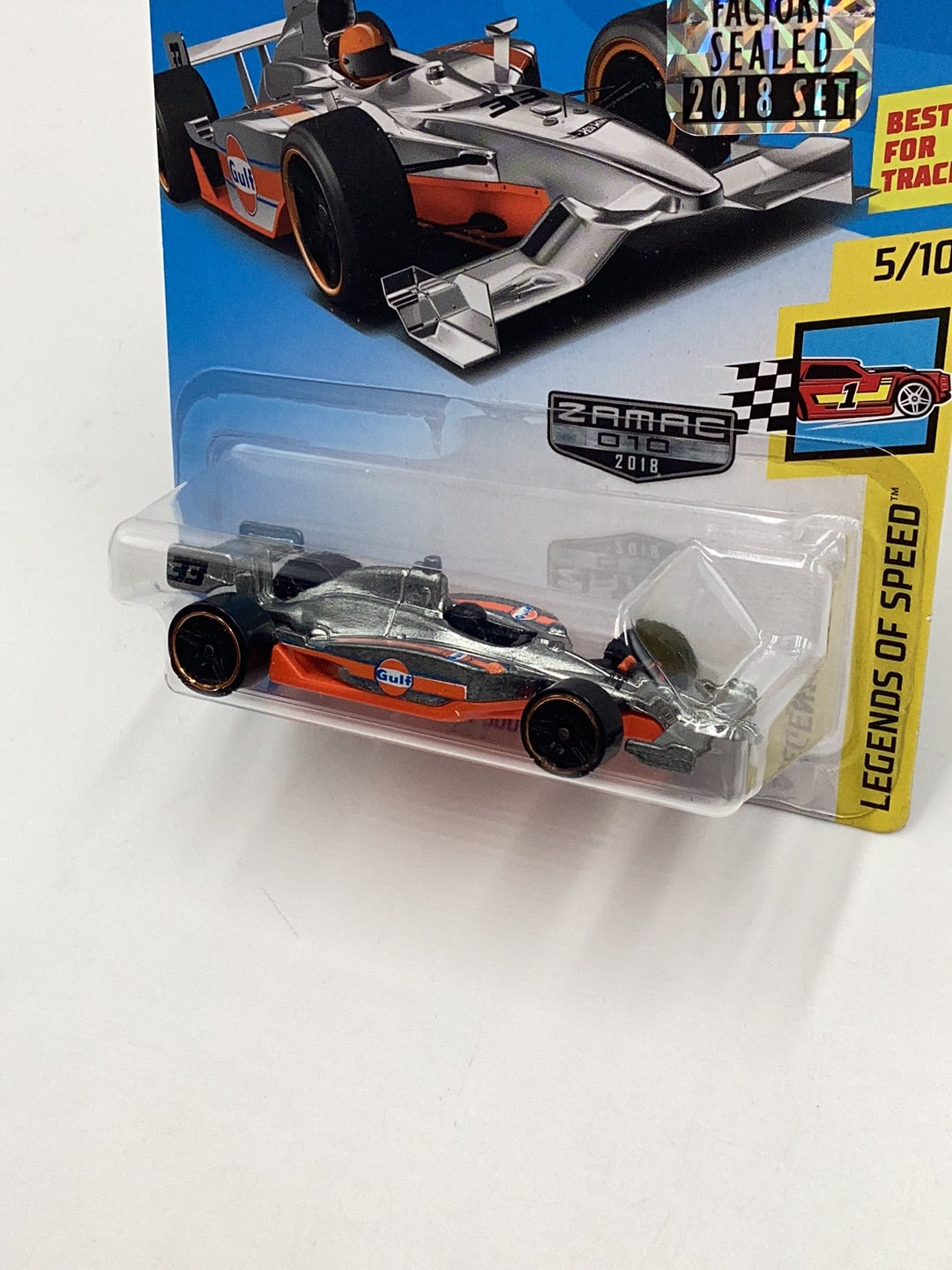 2018 Hot Wheels Factory Sealed Indy 500 Oval Walmart Exclusive #10