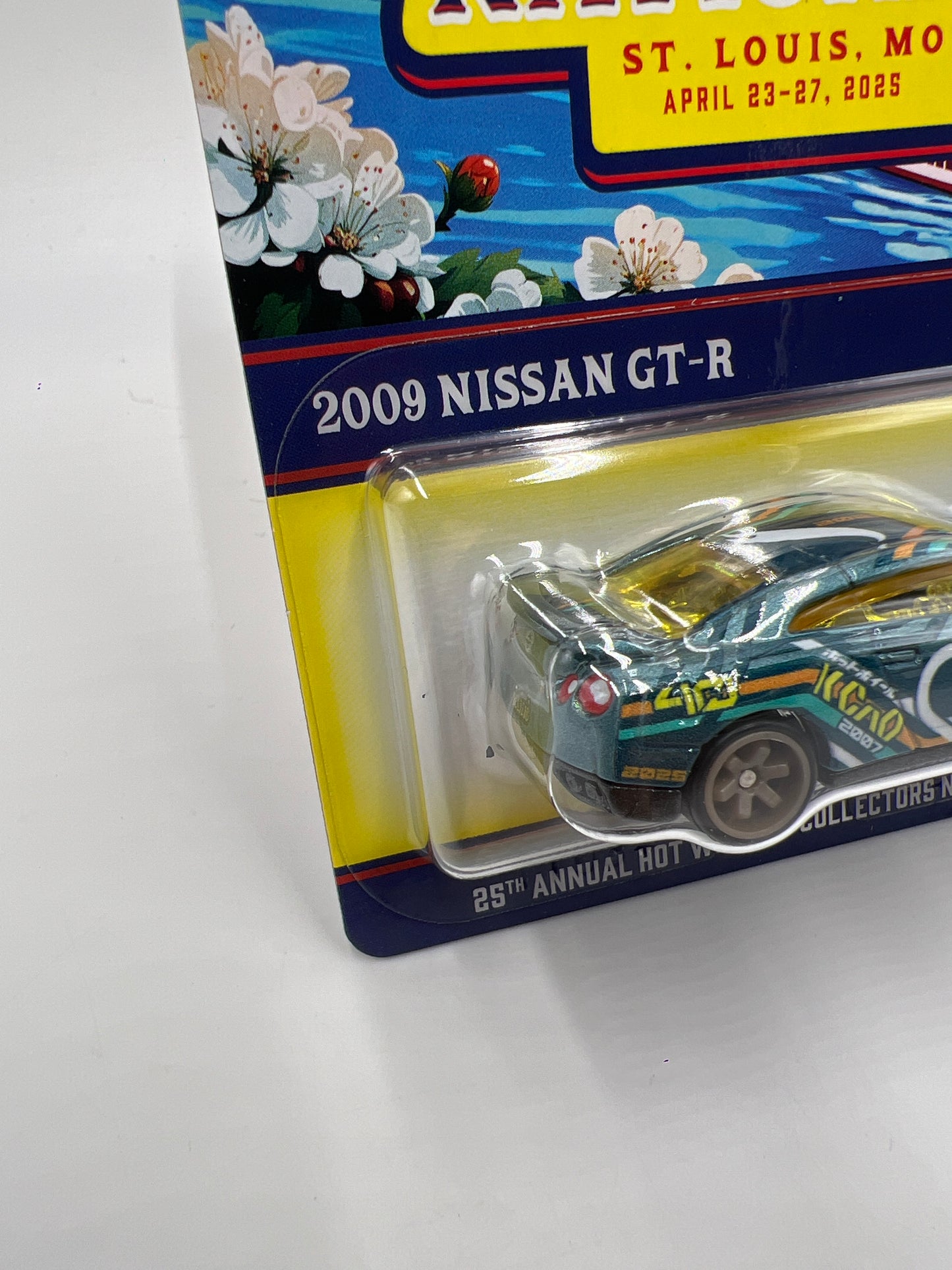 2025 Hot Wheels 25th Annual Collectors Nationals Dinner Car  1789/4200 2009 Nissan GT-R W/Protector