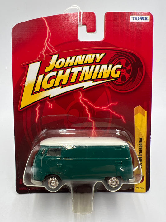 Johnny Lightning Small Card 1965 VW Transporter Green
