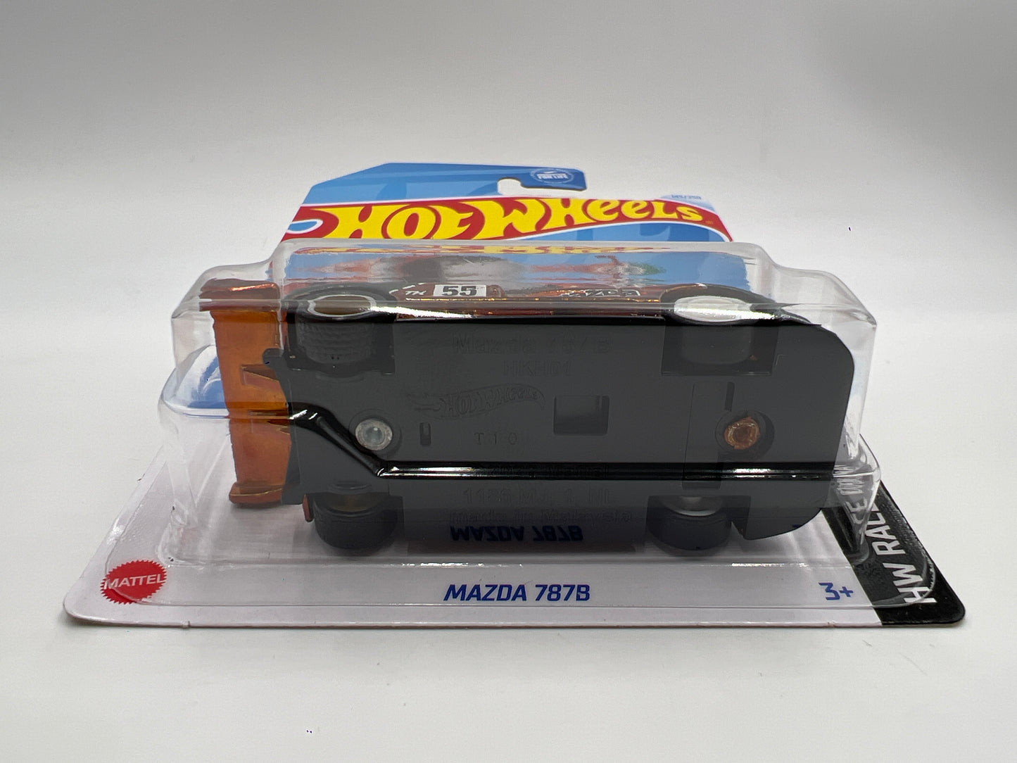 2024 Hot Wheels Super Treasure Hunt #144 Mazda 787B Orange W/Protector