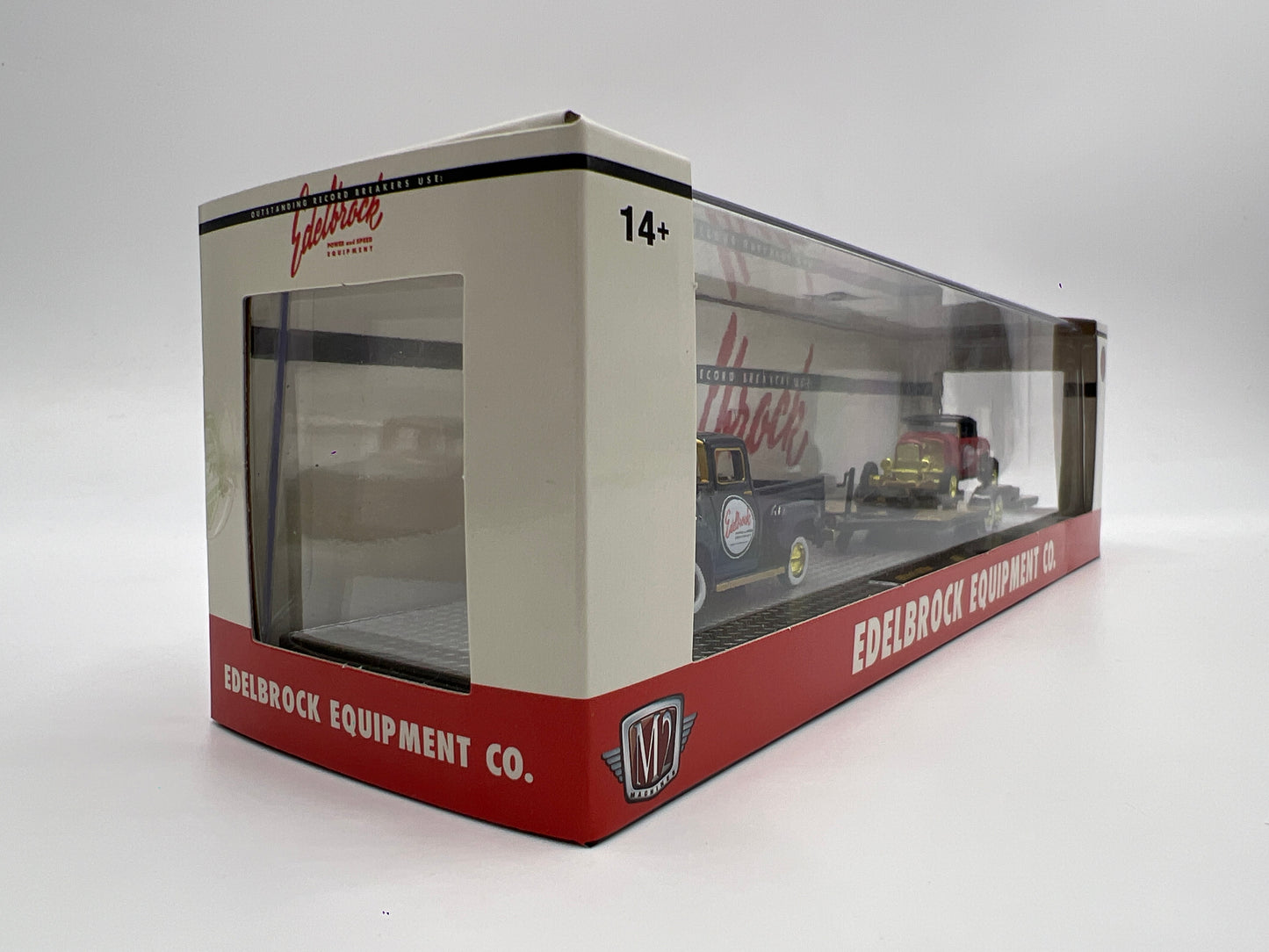 M2 Machines Auto Haulers CHASE Edelbrock 1956 Ford F-100 Truck & 1932 Ford Roadster R64