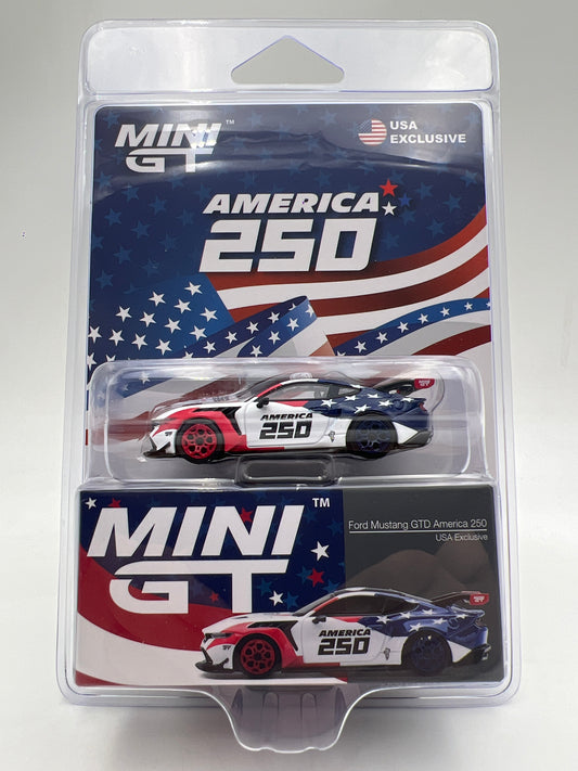 Mini GT #1301 USA Exclusive Ford Mustang GTD America 250