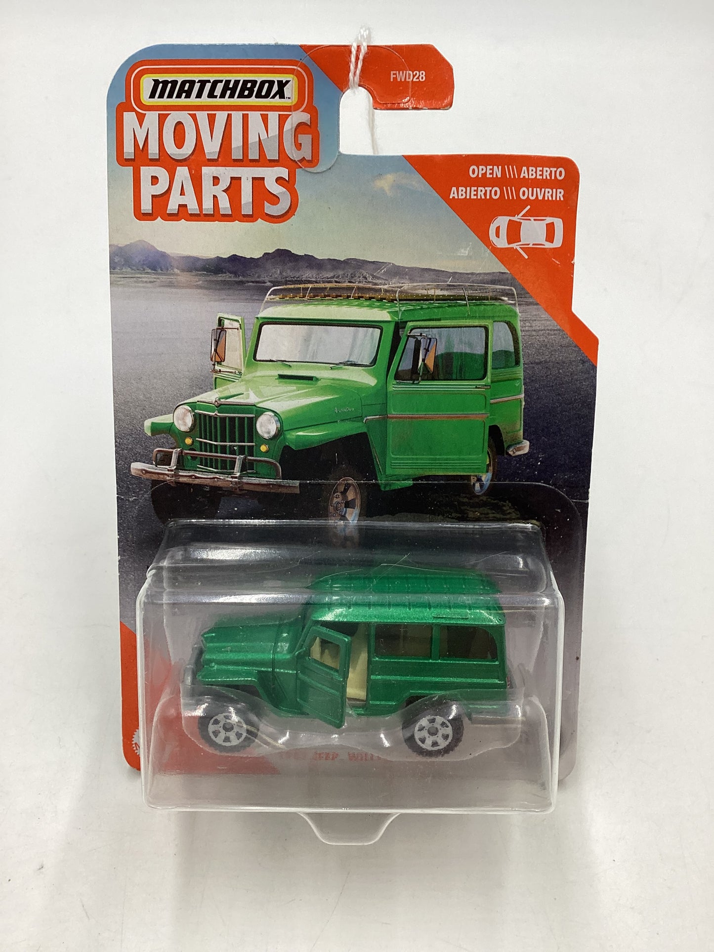 Matchbox Moving Parts 1962 Jeep Willy’s Wagon Green 164F