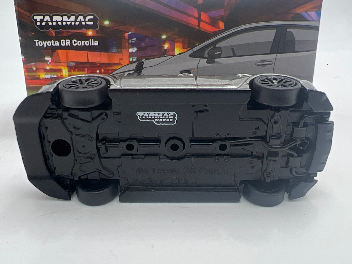 Tarmac TW-66 Toyota GR Corolla Gray W/Oil Can