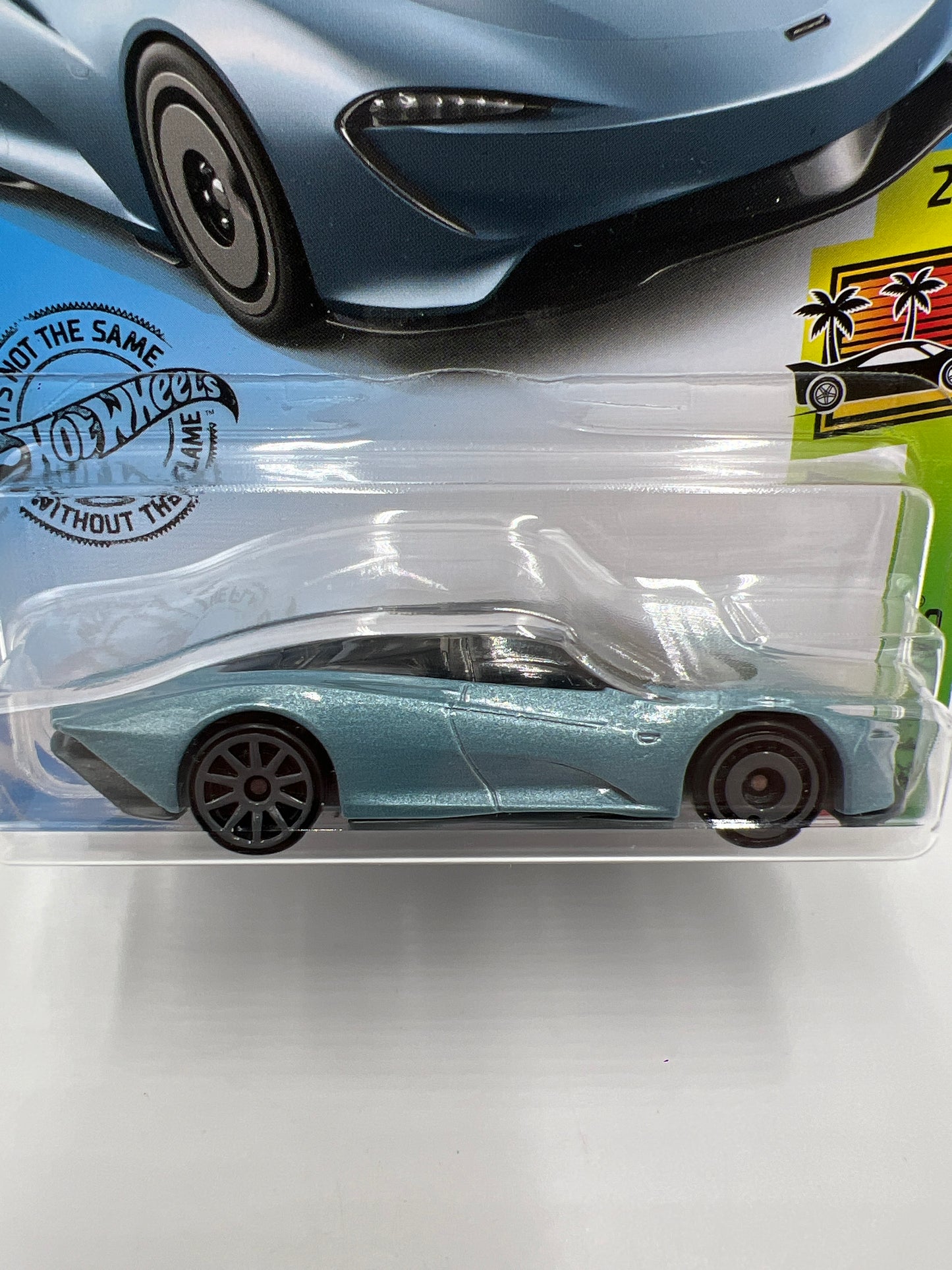 2020 Hot Wheels Exotics #227 McLaren Speedtail Light Blue