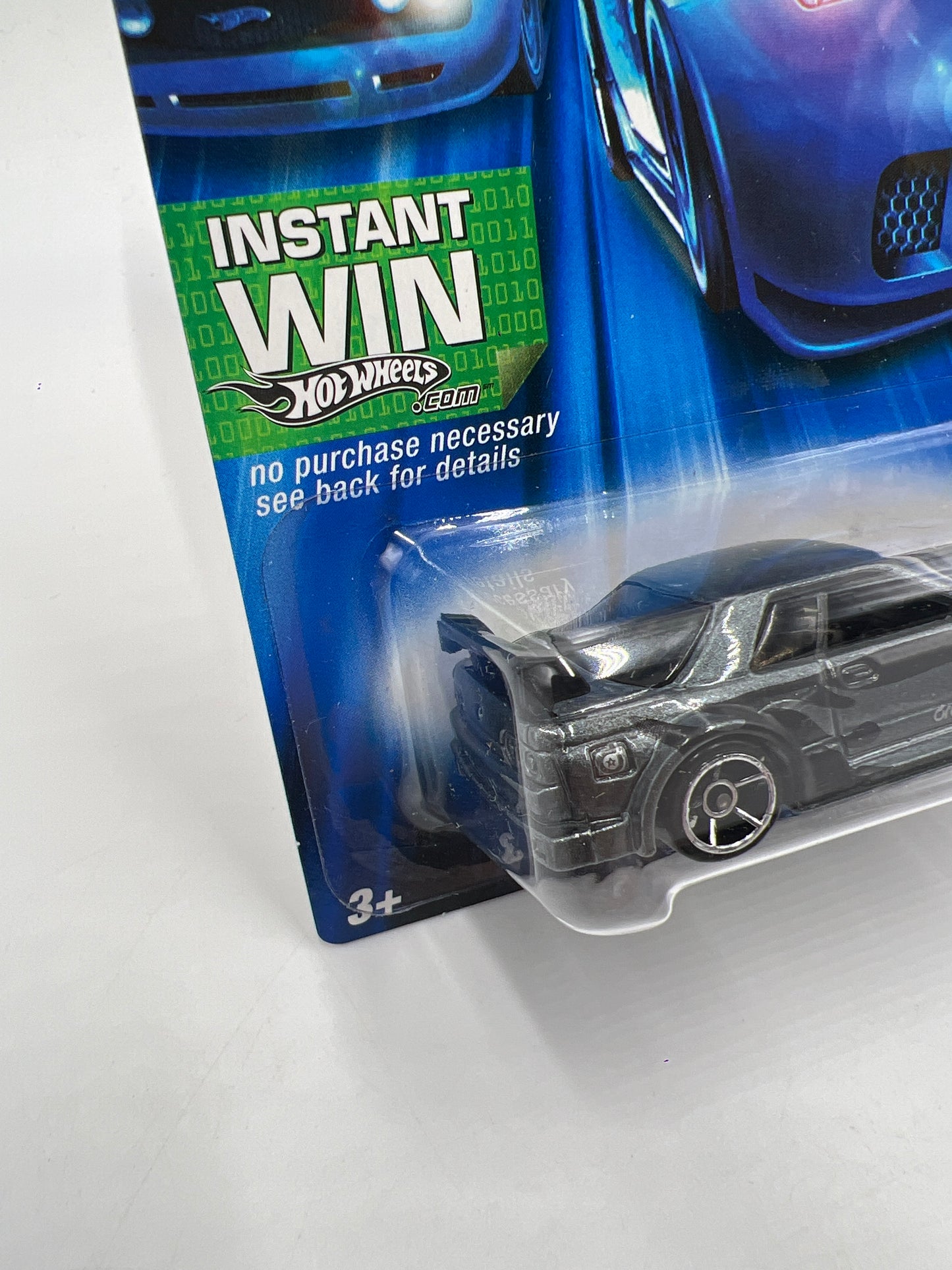 2006 Hot Wheels Dropstars #60 Nissan Skyline Gray W/Protector