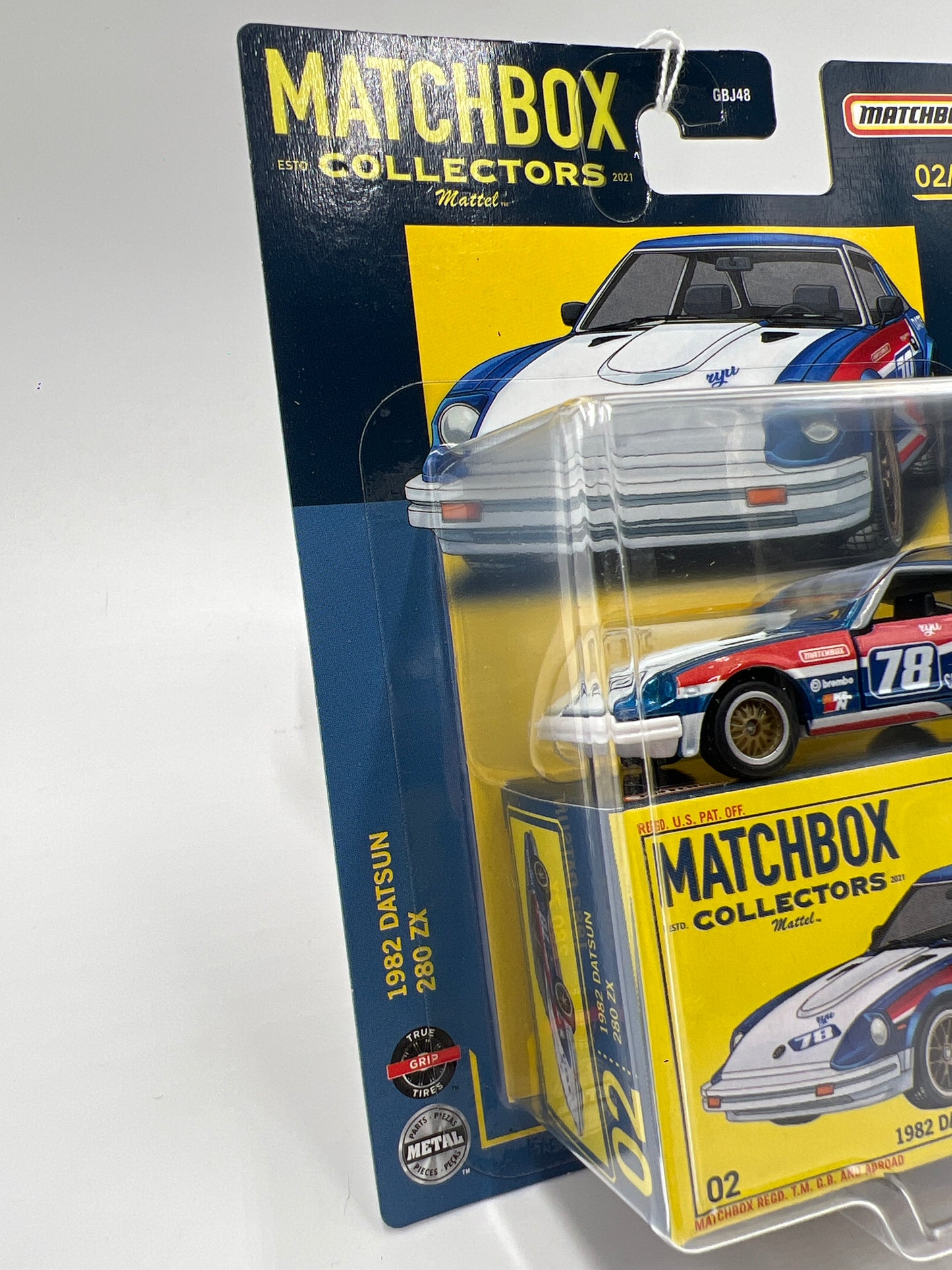 Matchbox Collectors #2 1982 Datsun 280 ZX Blue 169O
