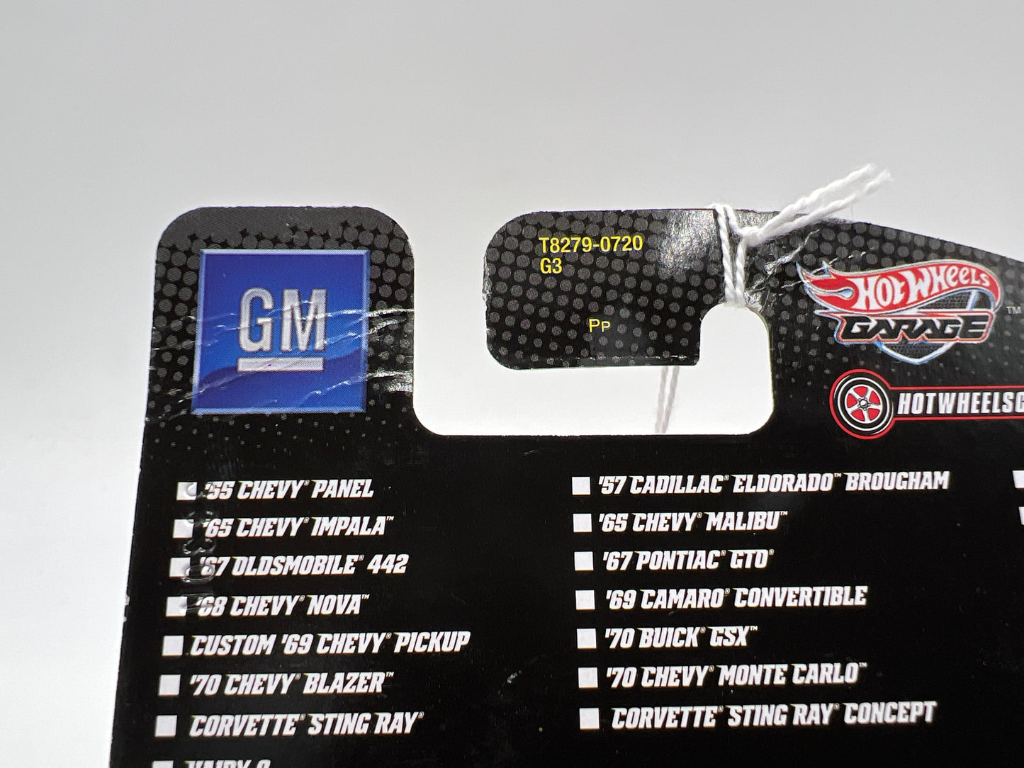 Hot Wheels Premium Garage Series #7 Corvette Sting Ray Concept White