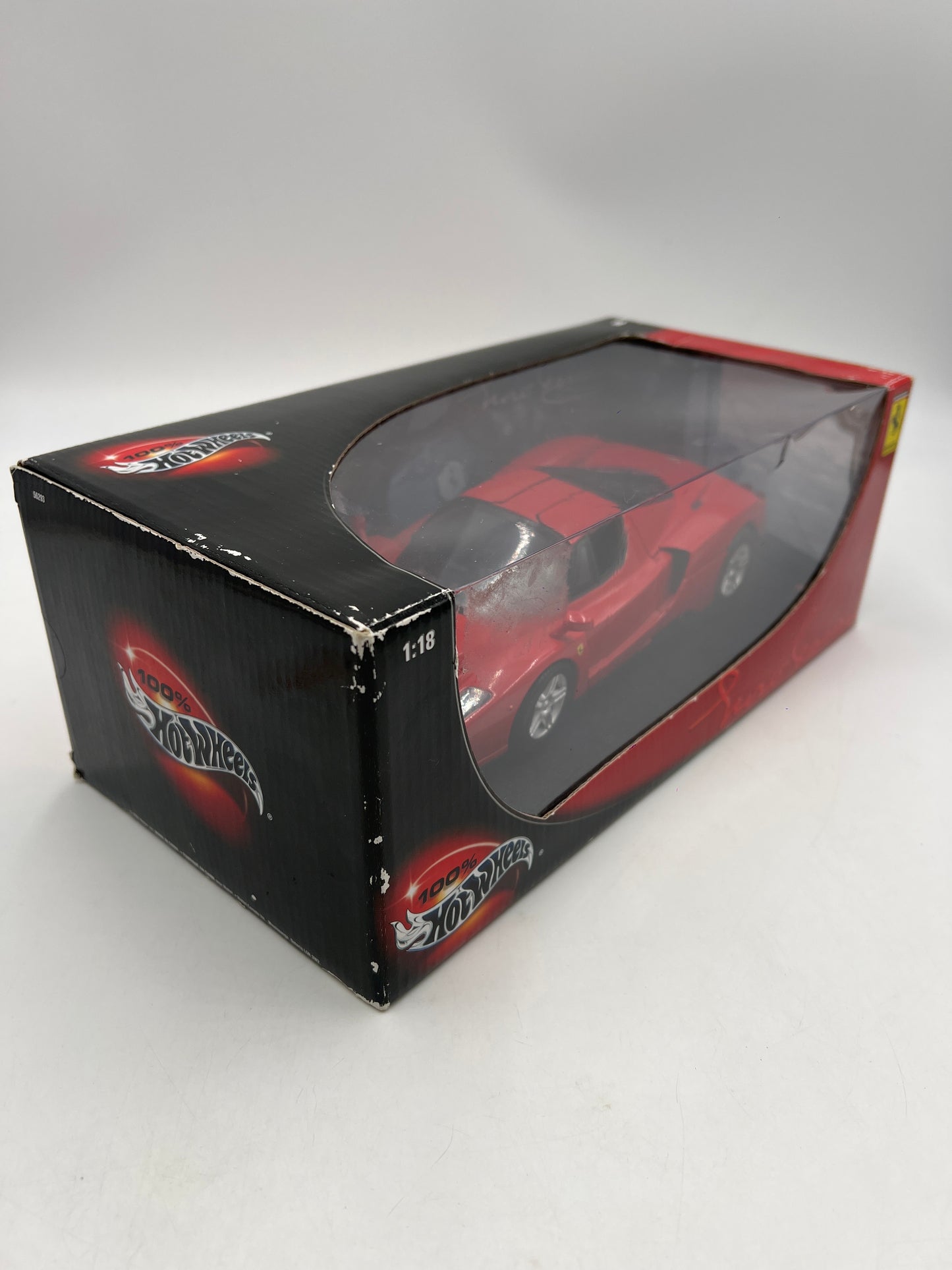 Hot Wheels 100% 1:18 Scale Enzo Ferrari NIB Red