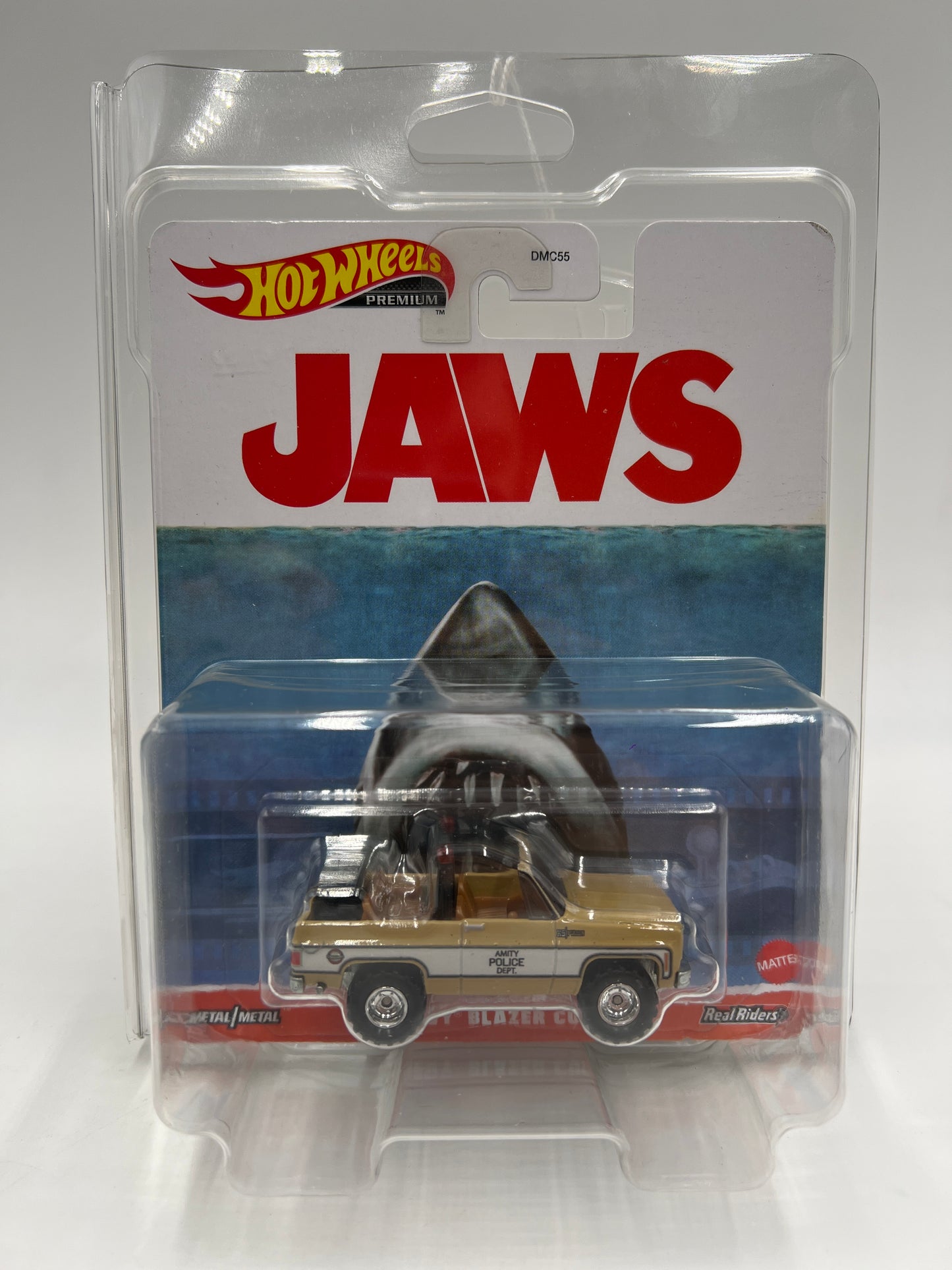 Hot Wheels Premium Jaws 1975 Chevy Blazer Custom W/Protector