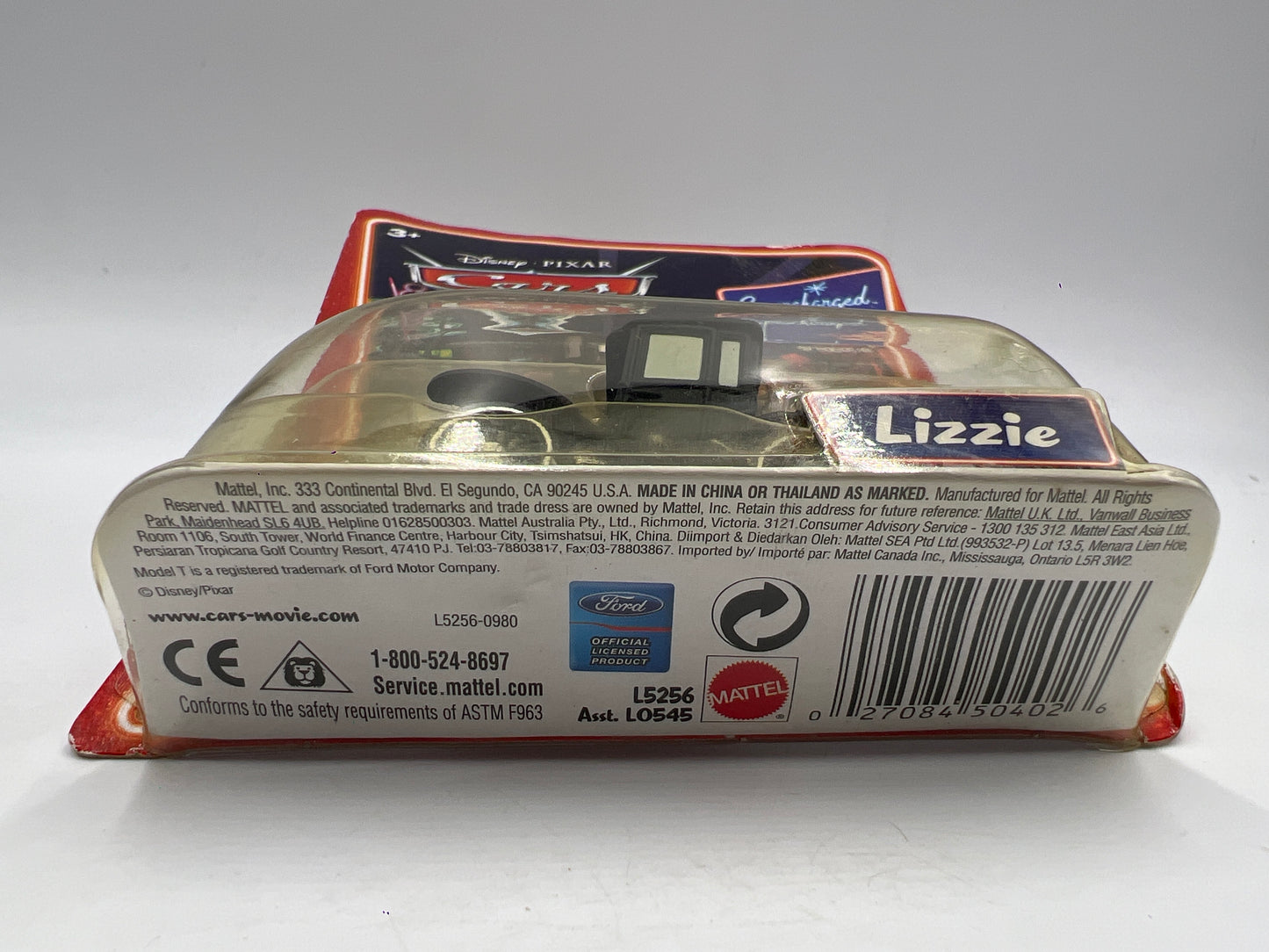 Disney Pixar Cars Supercharged Lizzie 137E