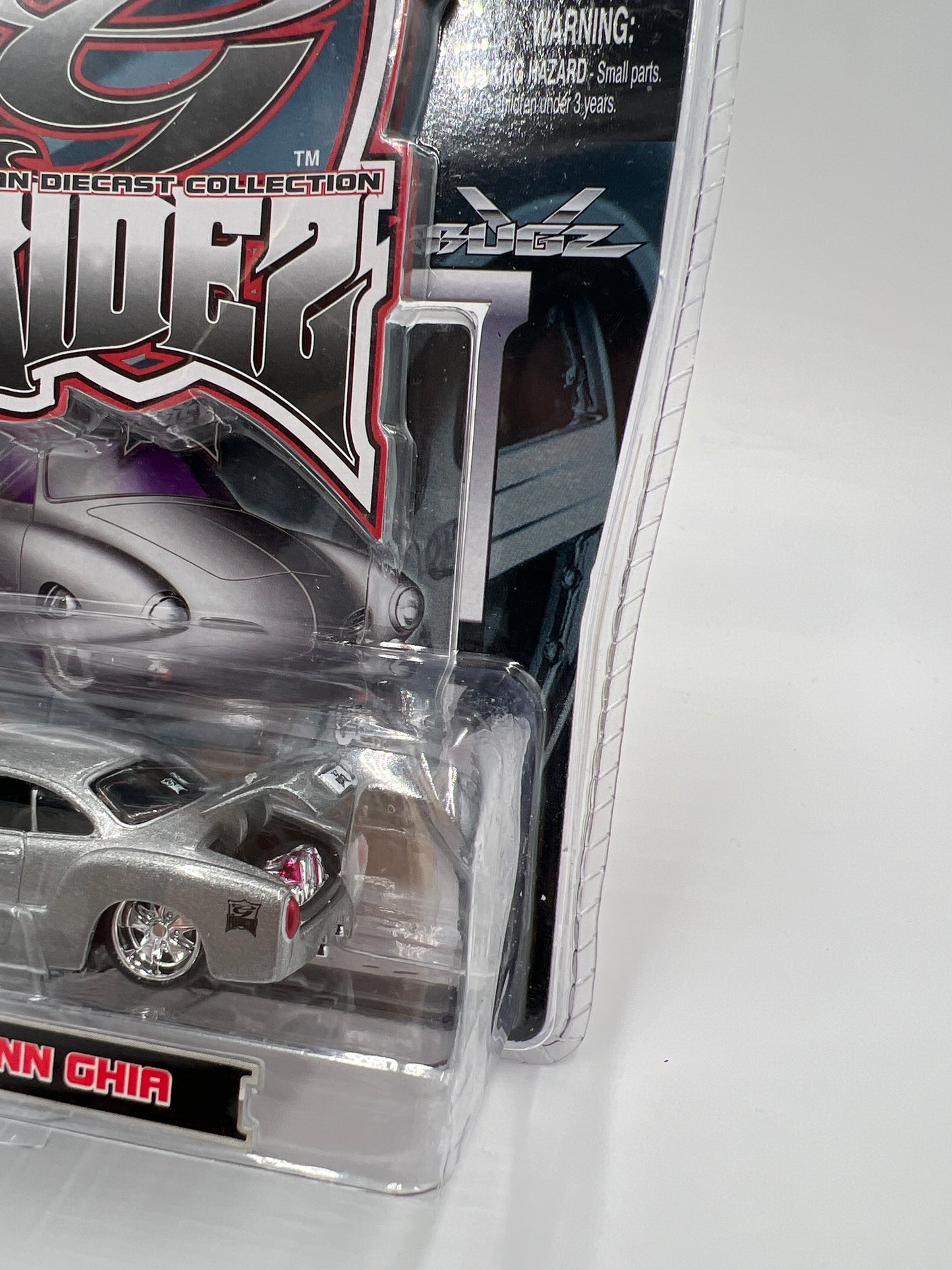 Maisto G Ridez 66 VW Karmann Ghia Silver SR