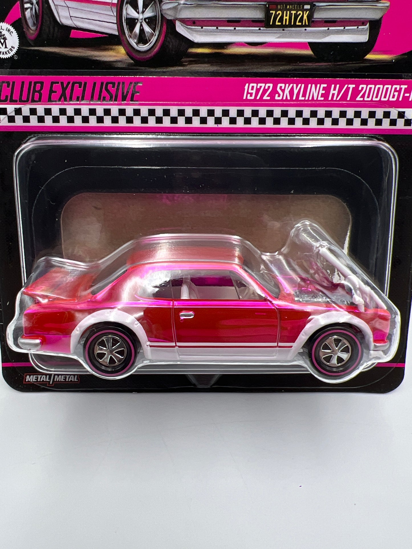 2026 Hot Wheels RLC Club Exclusive 1972 Skyline H/T 2000GT-R Pink W/Protector
