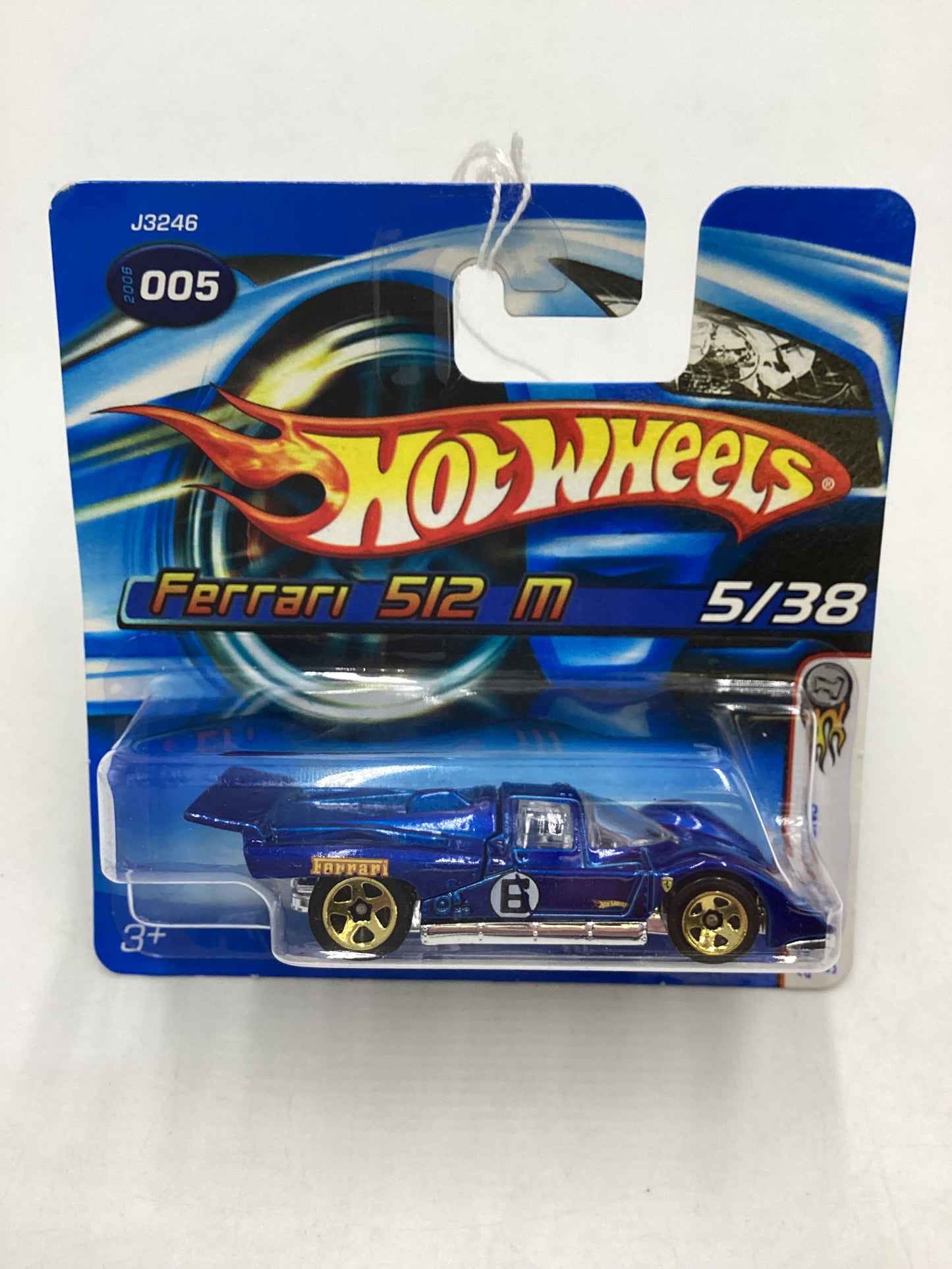 2006 Hot Wheels #005 Short Card Ferrari 512 M SR