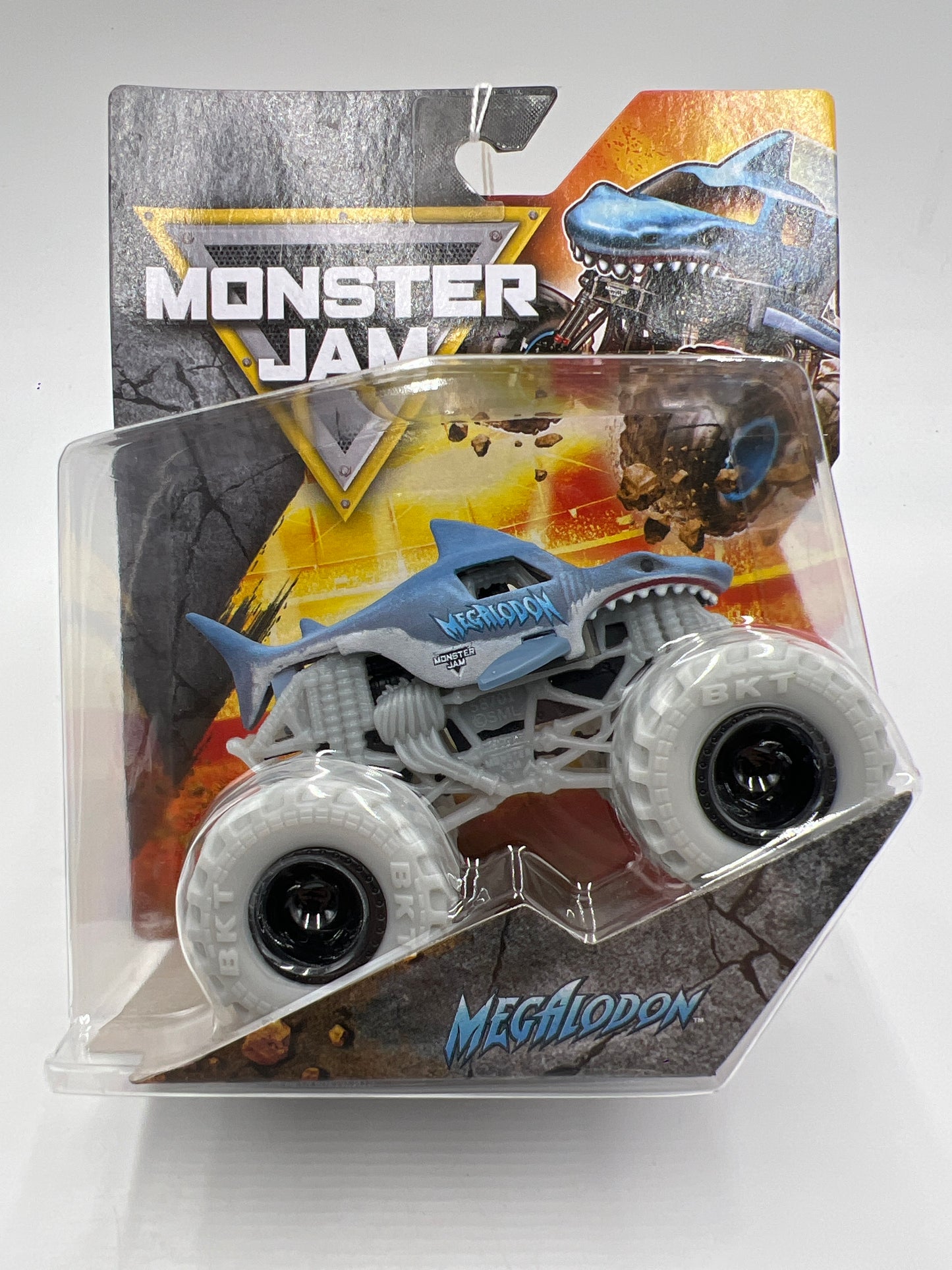 Monster Jam Series 1 Megalodon Blue W/Gray Tires 129D