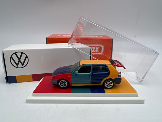 Matchbox RLC Mattel Creations 1995 Volkswagen Golf MK3 Harlequin
