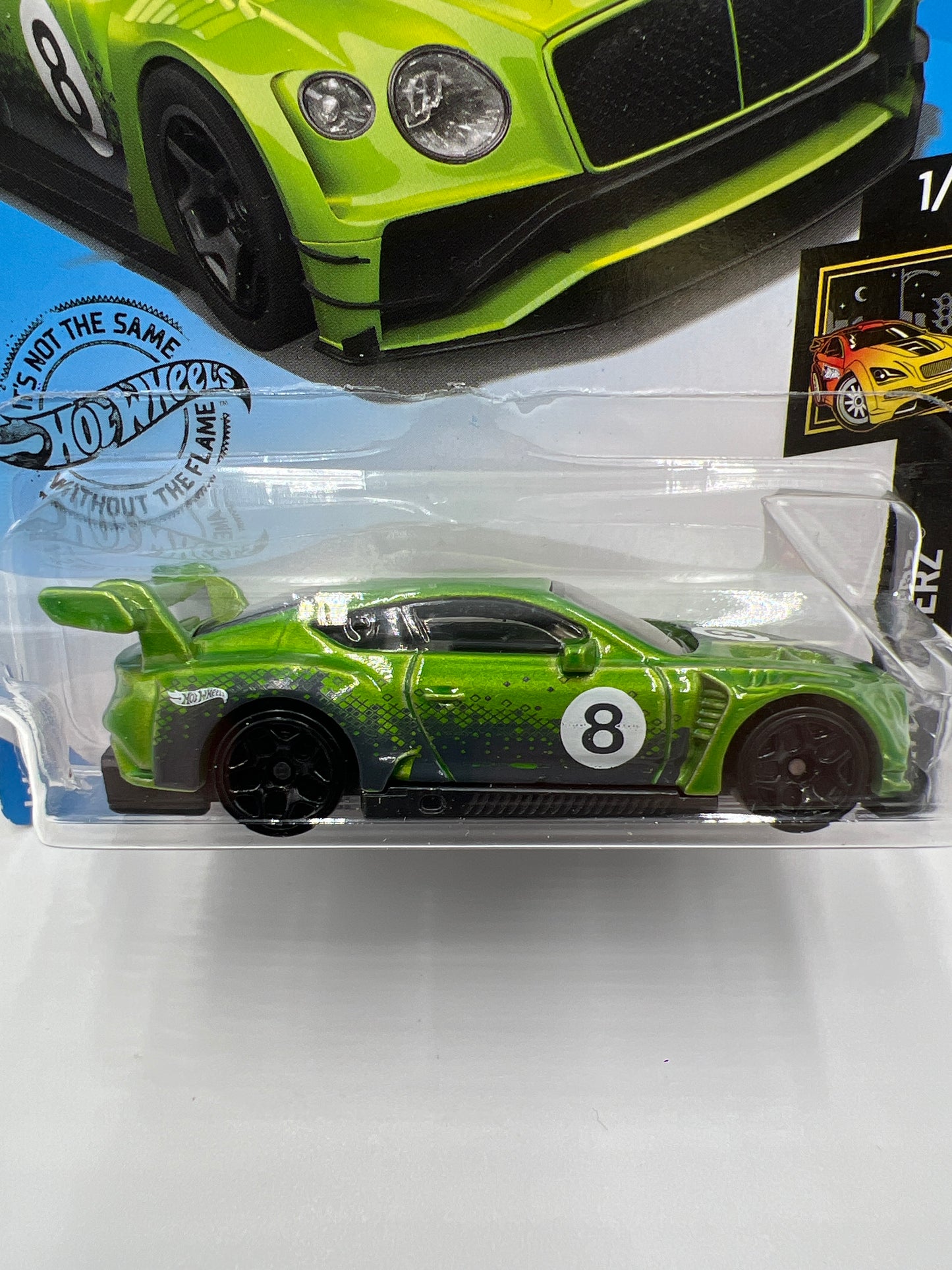 2020 Hot Wheels Nightburnerz #246 2018 Bentley Continental GT3 Green 79G