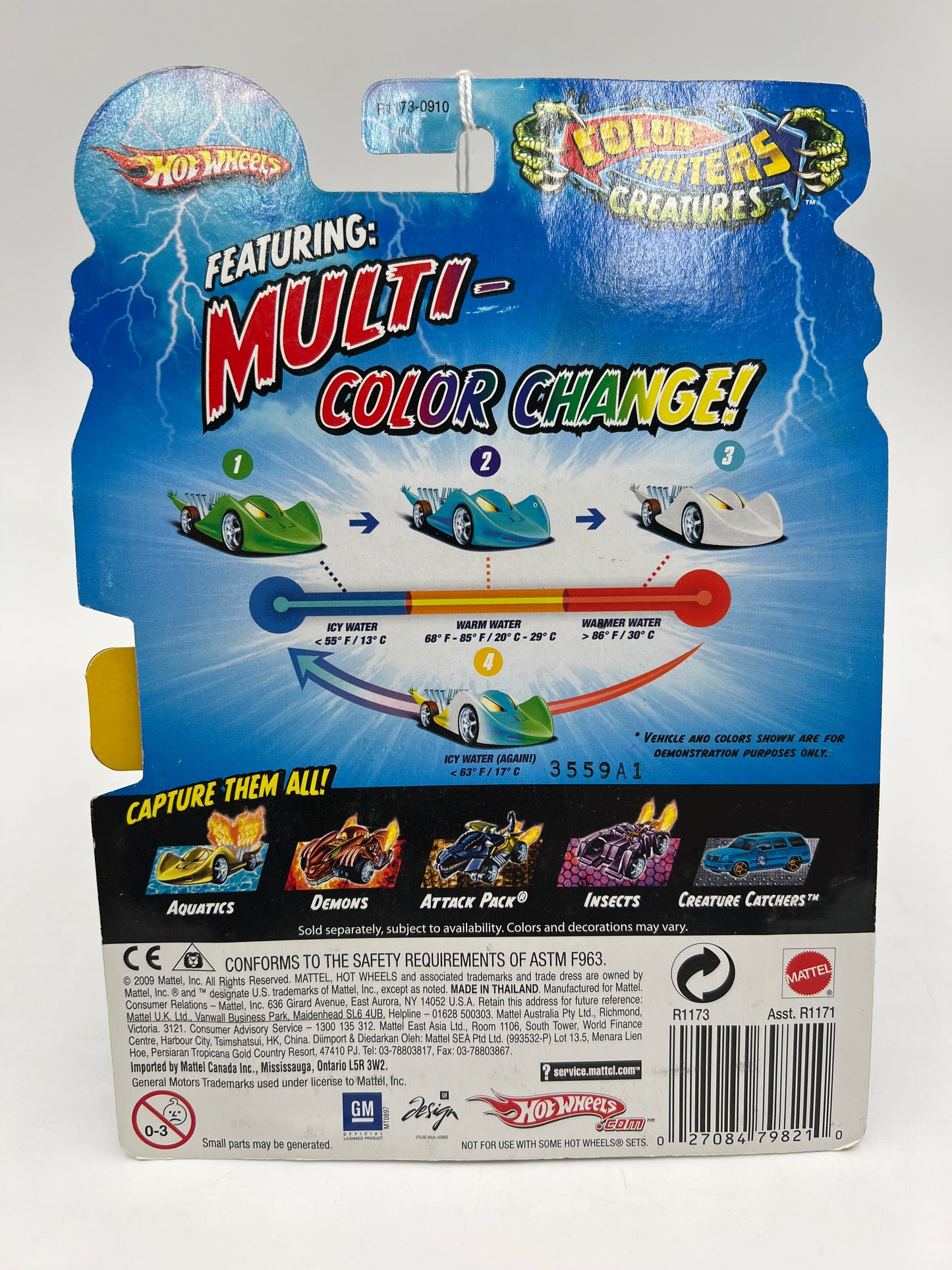 Hot Wheels Color Shifters Creatures Dragon Blaster SR