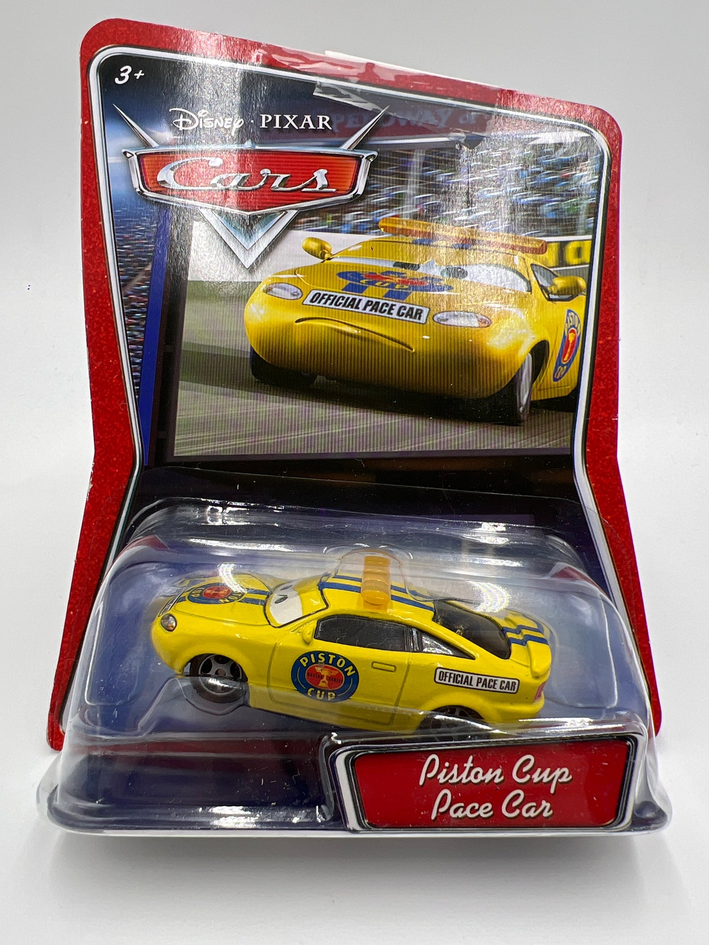 Disney Pixar Cars Piston Cup Pace Car Yellow 141i