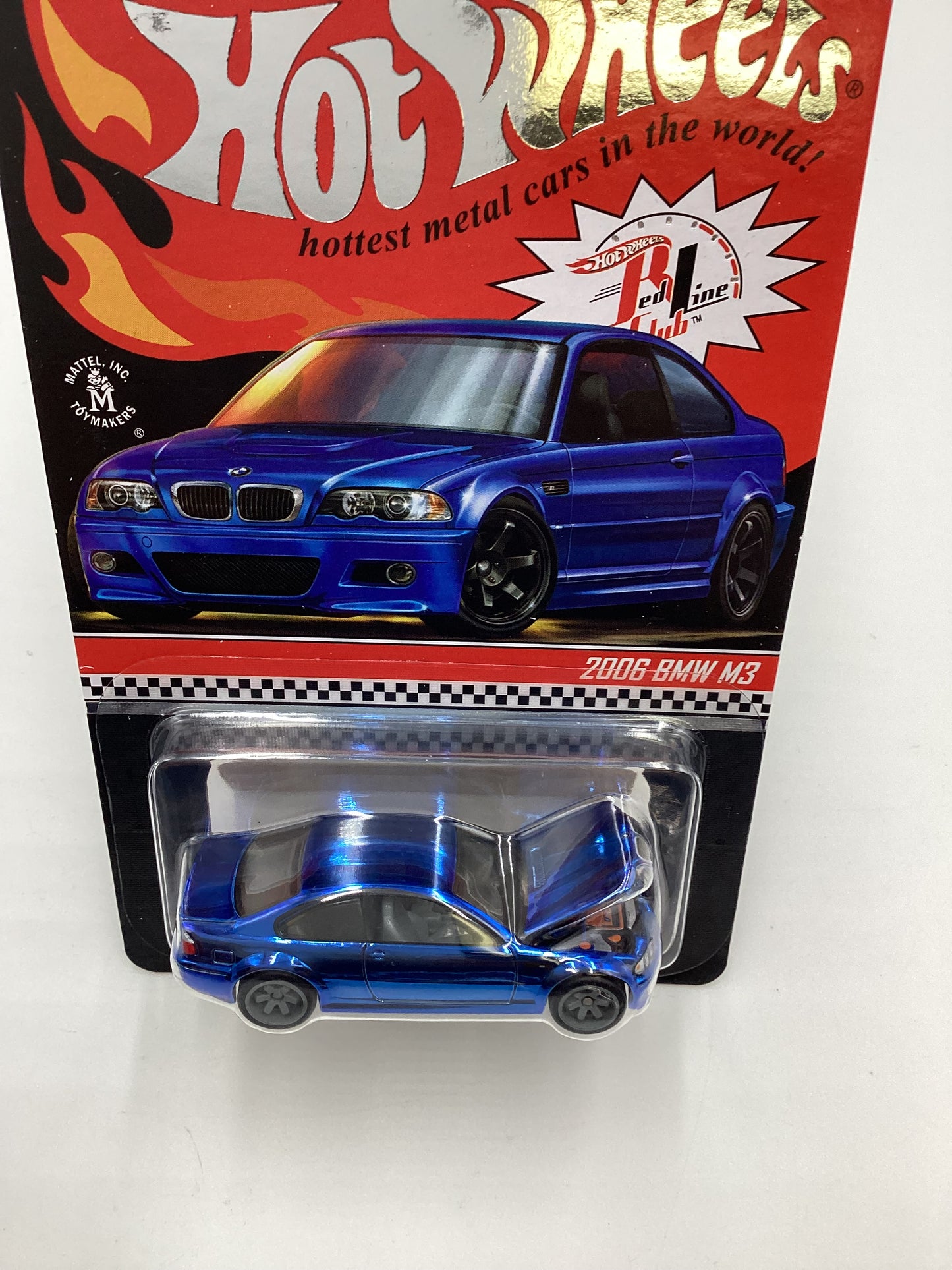 2022 Hot Wheels RLC #21854/30000 2006 BMW M3 Blue