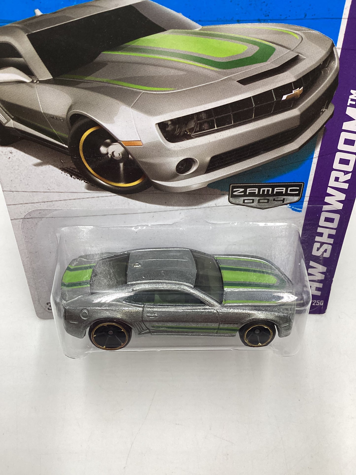 2013 Hot Wheels Zamac #004 10 Camaro SS #226 144C