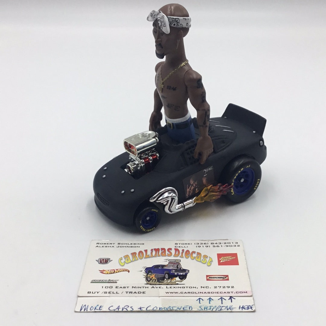 Tupac Shakur Diecast Custom Hot Rod - One of a kind!!!