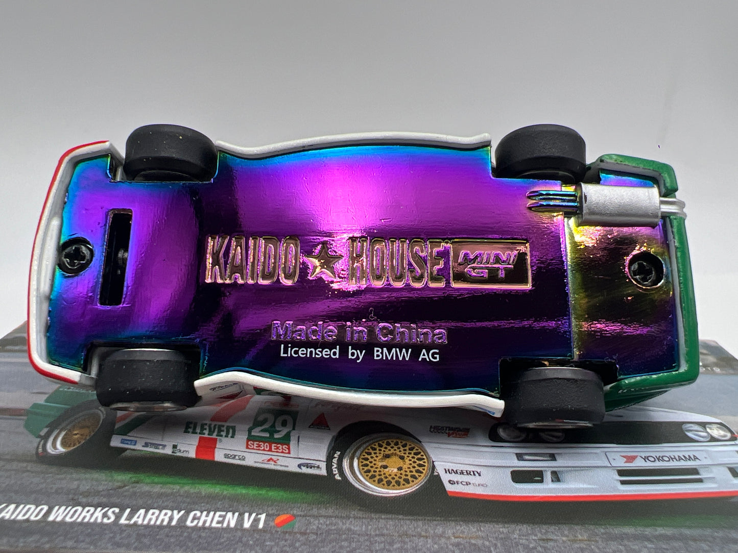 Mini GT Kaido House #217 USA Exclusive 7 Eleven BMW M3 Kaido Works Larry Chen V1