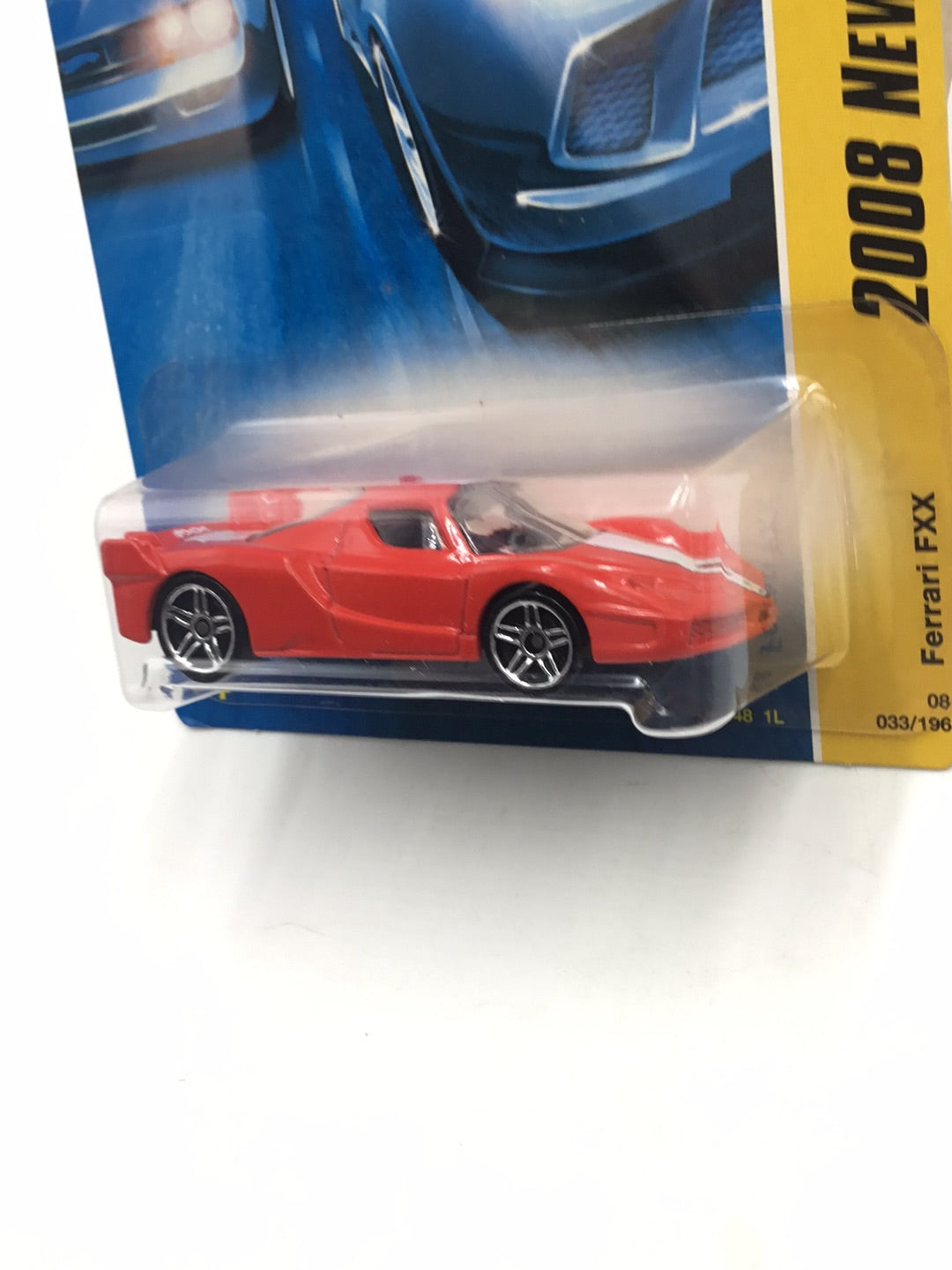 2008 Hot wheels #33 Ferrari FXX red with protector