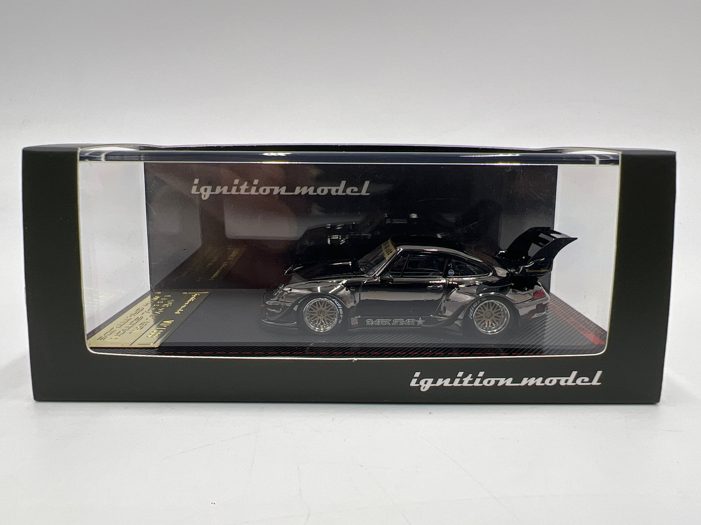 Ignition Model 1:64 CHASE VIP/000 Porsche RWB 993 Black Chrome