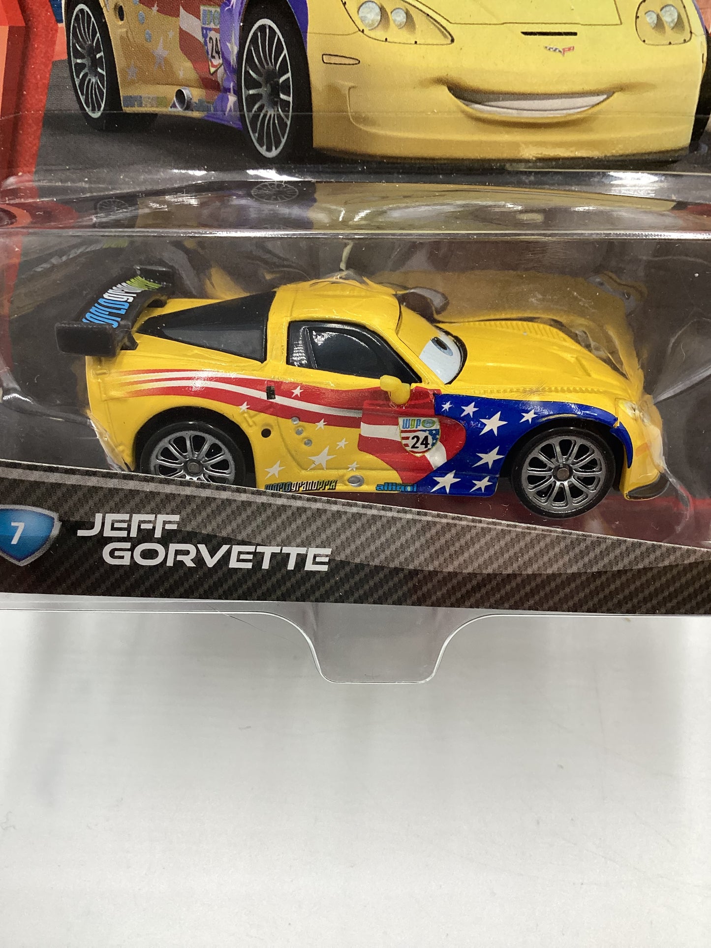 Disney Pixar Cars 2 #1 Jeff  Gorvette 137F