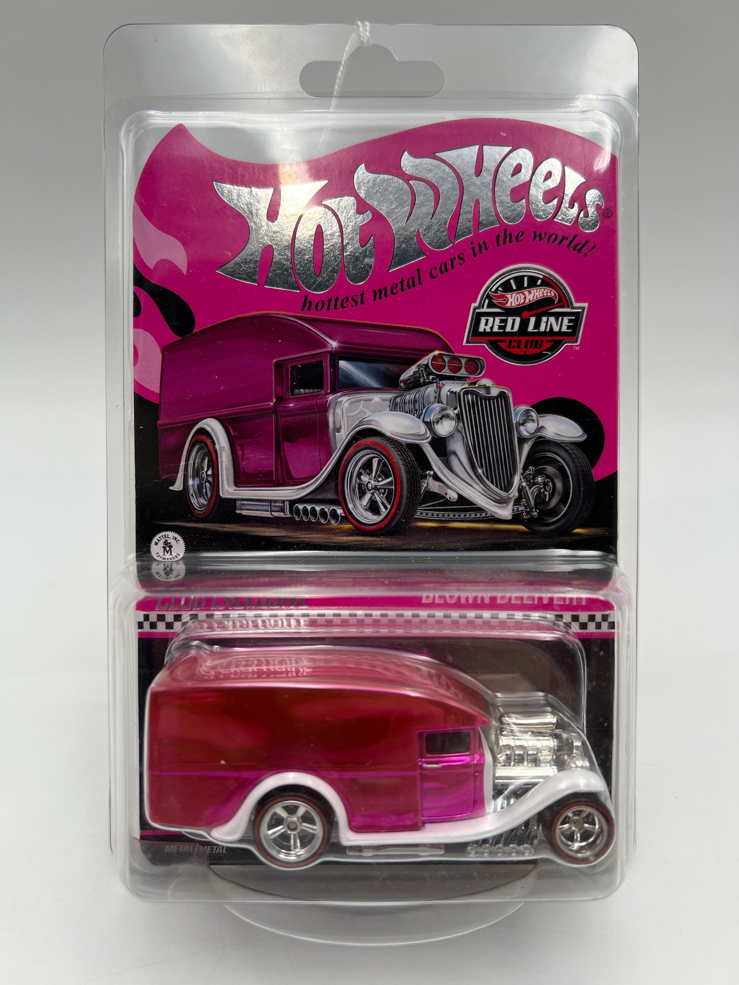 2022 Hot Wheels RLC Club Exclusive Blown Delivery Pink W/Protector