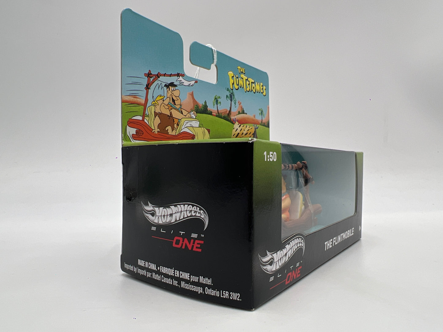 Hot Wheels 1/50 Scale Elite One The Flintstones The Flintmobile