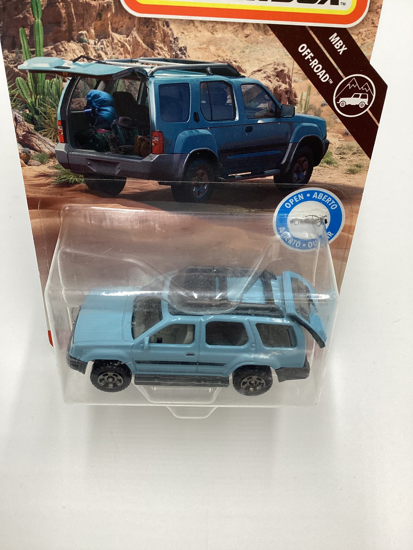 Matchbox Moving Parts MBX Off-Road 2000 Nissan Xterra 166A