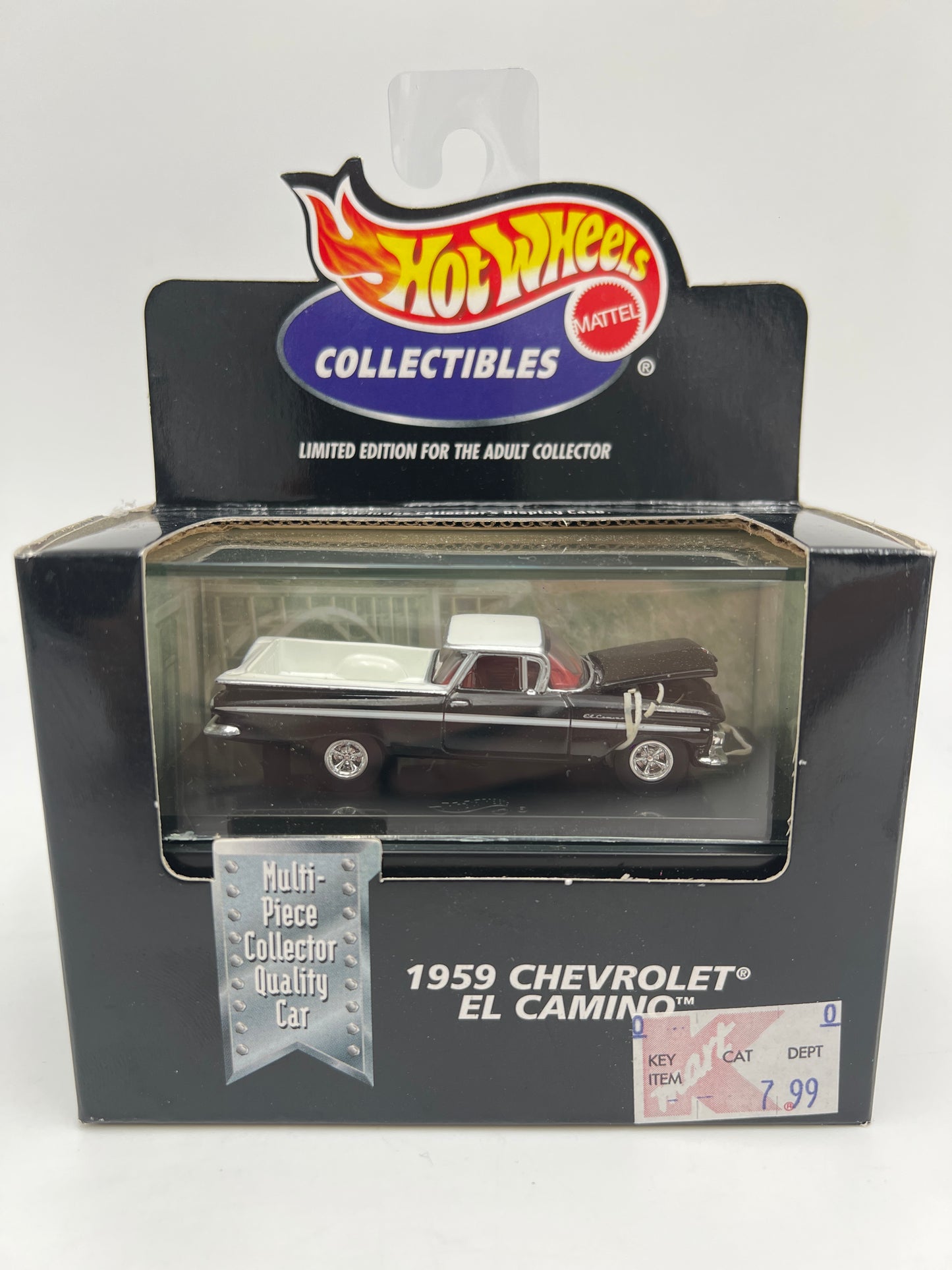 Hot Wheels Collectibles Premium Black Box 1959 Chevrolet El Camino Black