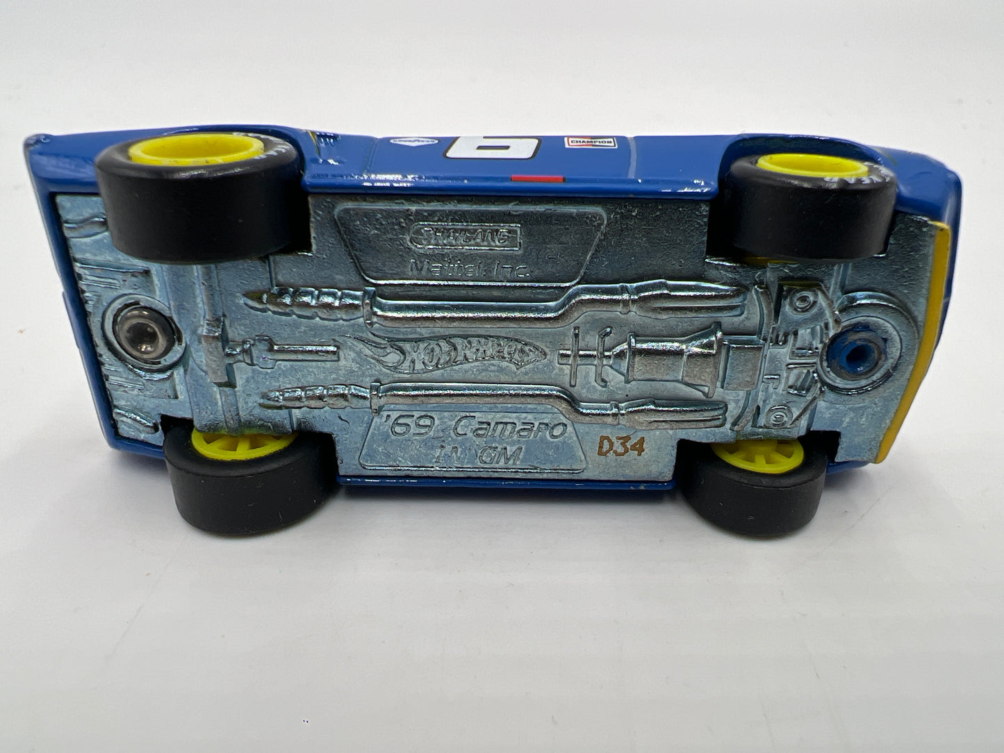 Hot Wheels Vintage Racing #27 Premium Marc Donohue 69 Camaro Sunoco Blue Loose