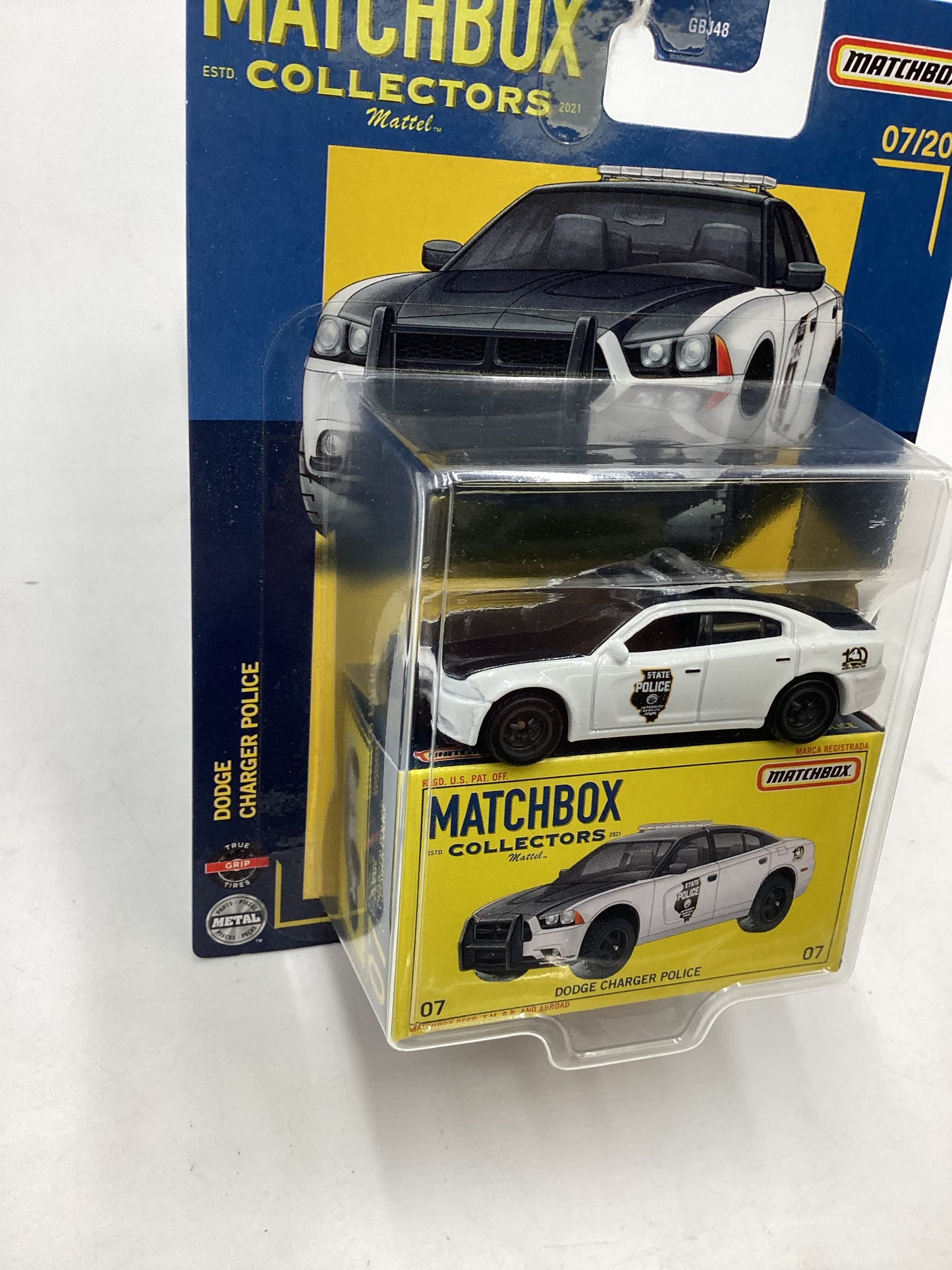 Matchbox Collectors 7/20 Dodge Charger Police 170A