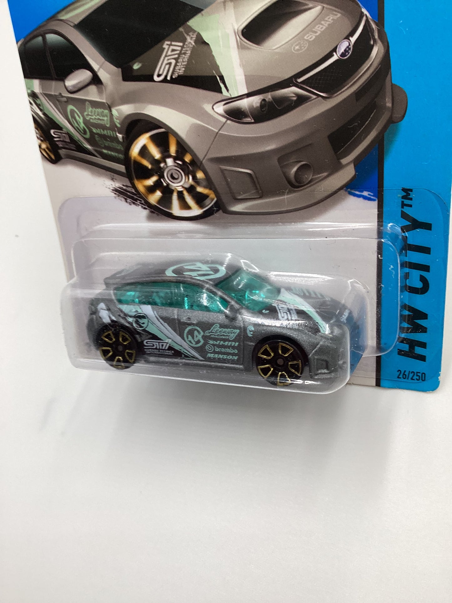 2014 Hot wheels Treasure Hunt #26 Subaru WRX STI