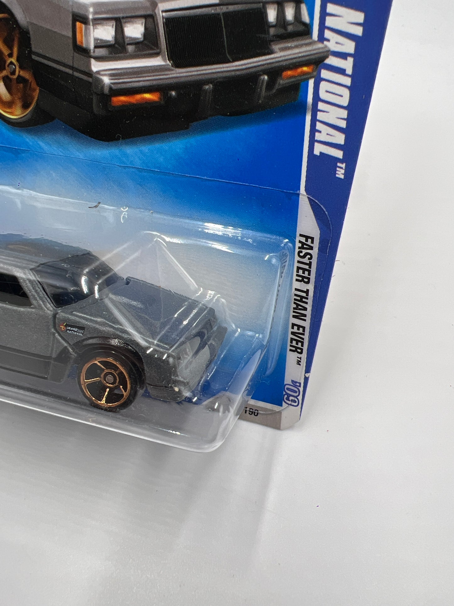 2009 Hot Wheels Faster Than Ever #131 Buick Grand National Gray 43F