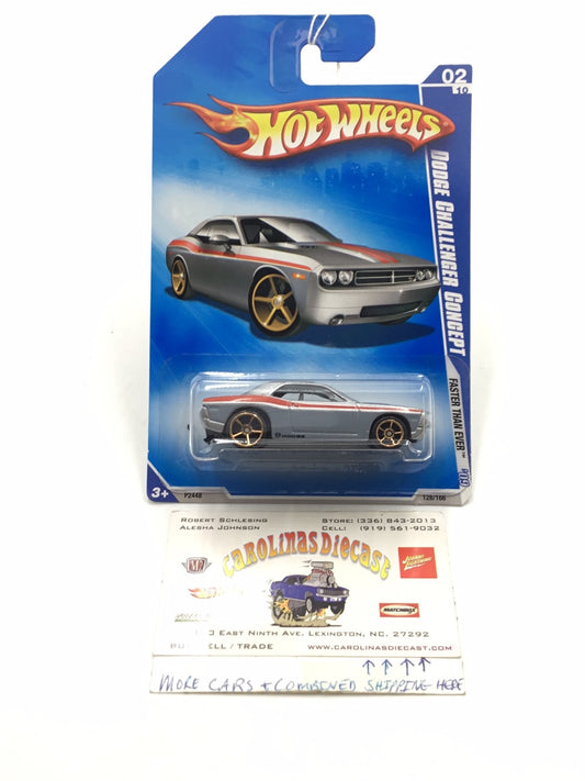 2009 Hot Wheels #128 Dodge Challenger Concept DD2