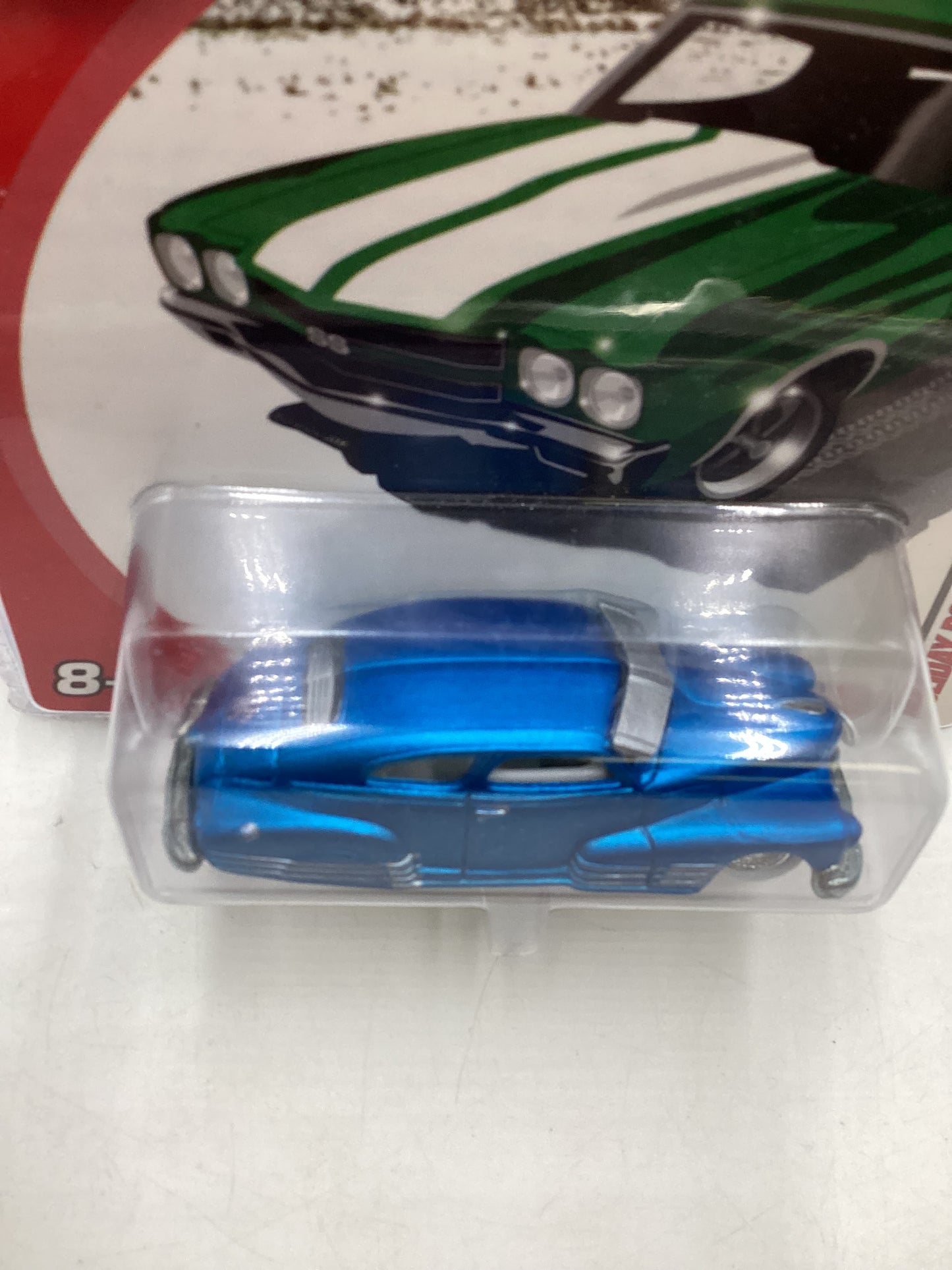 Hot wheels 2005 Holiday rods #2 1947 Chevy Fleetline Blue 272i