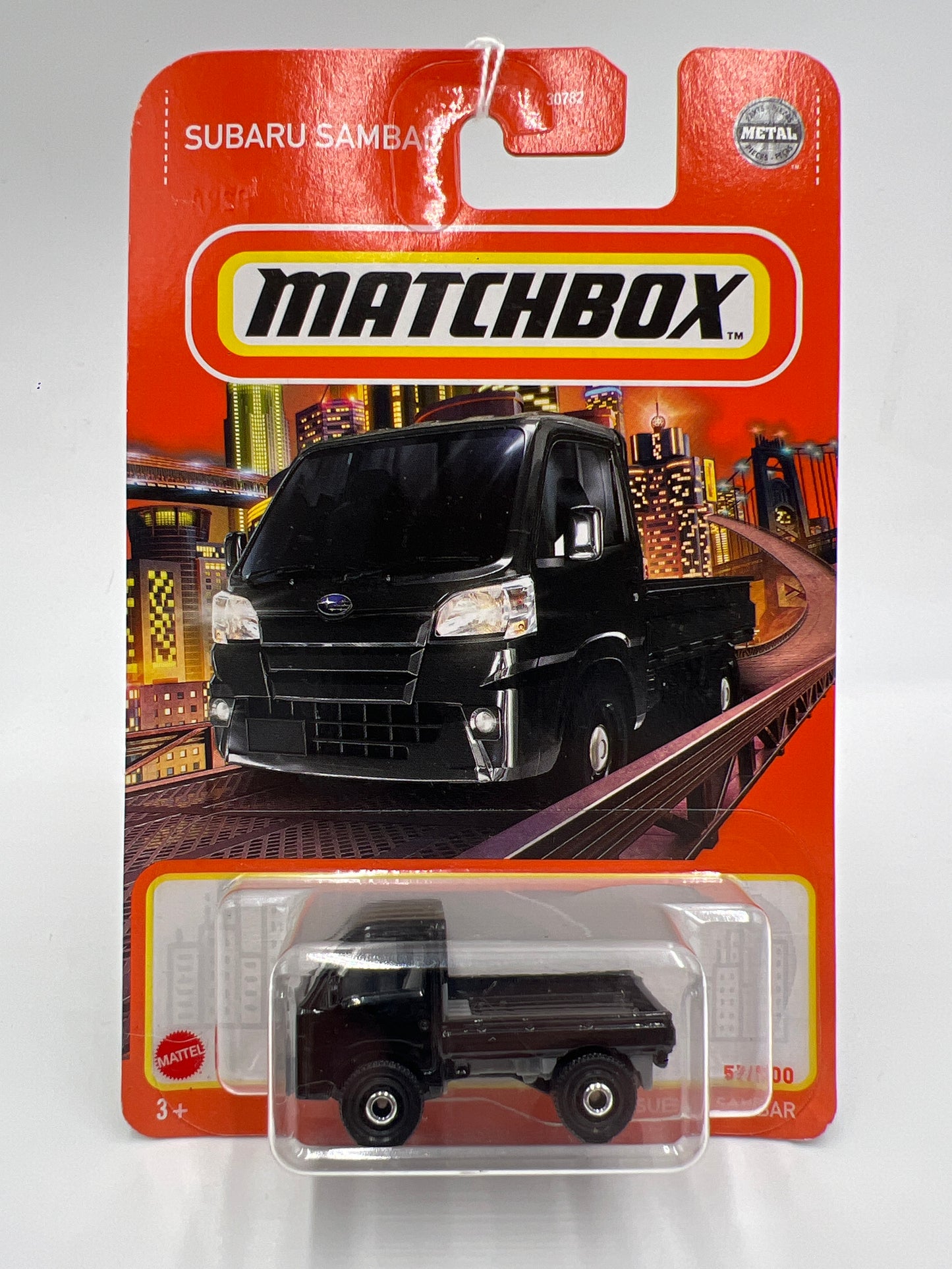 Matchbox #57 Subaru Sambar Blackout 211N