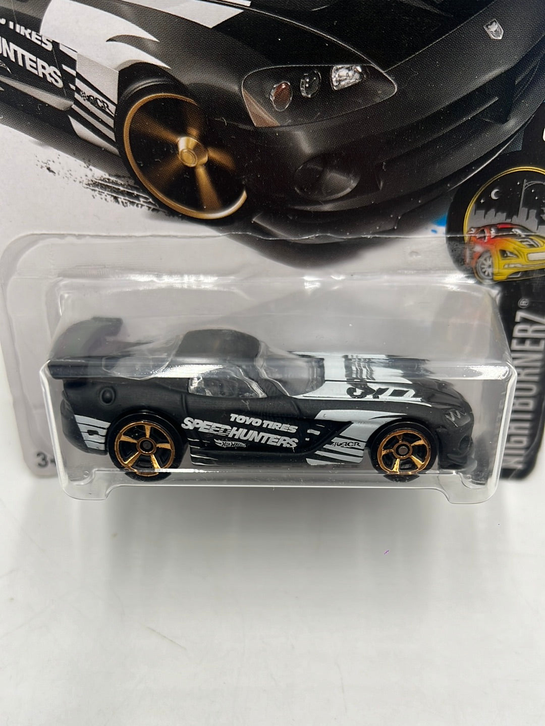 Hot Wheels 2017 Nightburnerz Dodge Viper SRT10 ACR Kmart Exclusive 237A