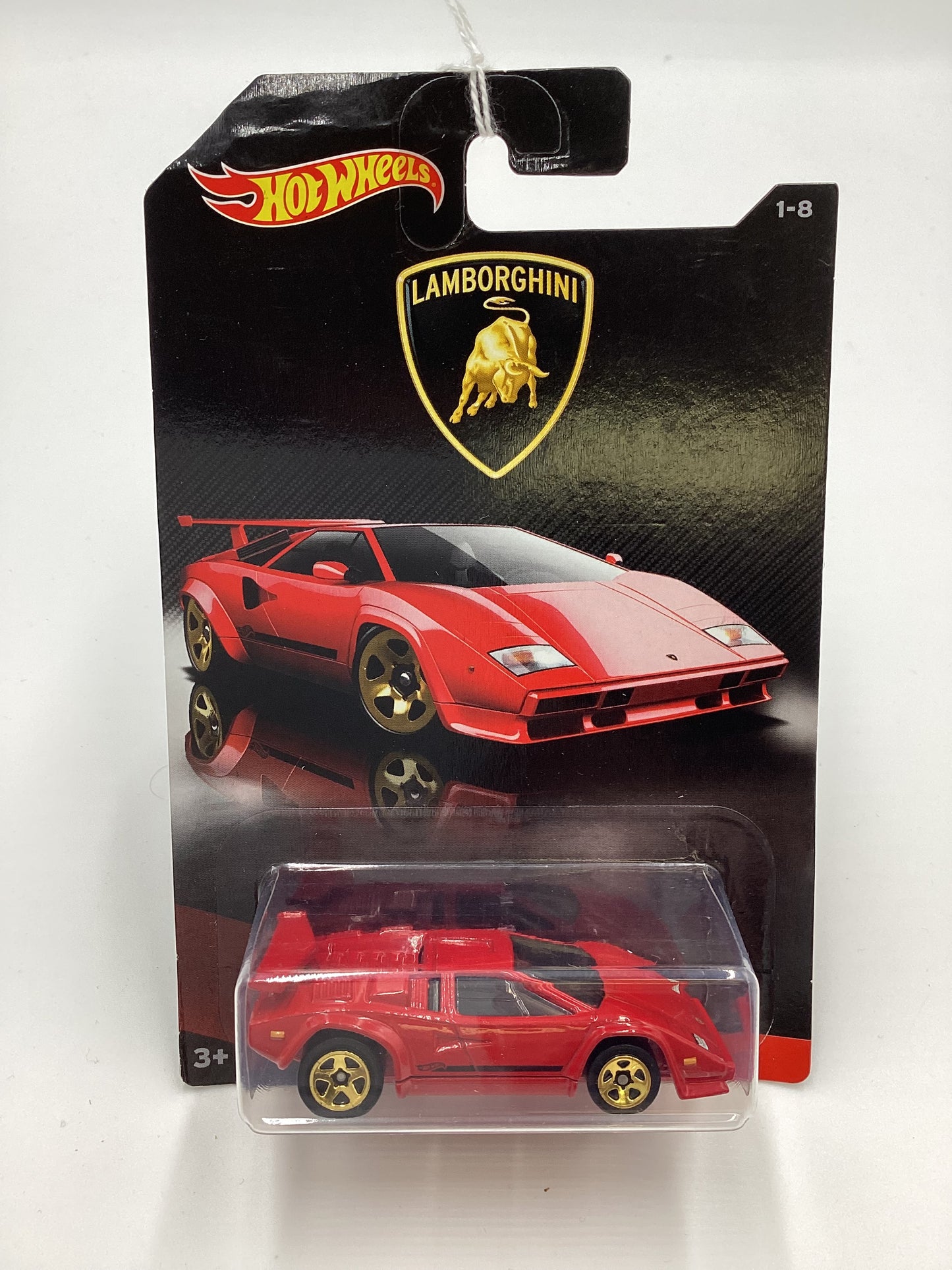 2017 Hot Wheels Lamborghini #1 Lamborghini Countach LP500 152C