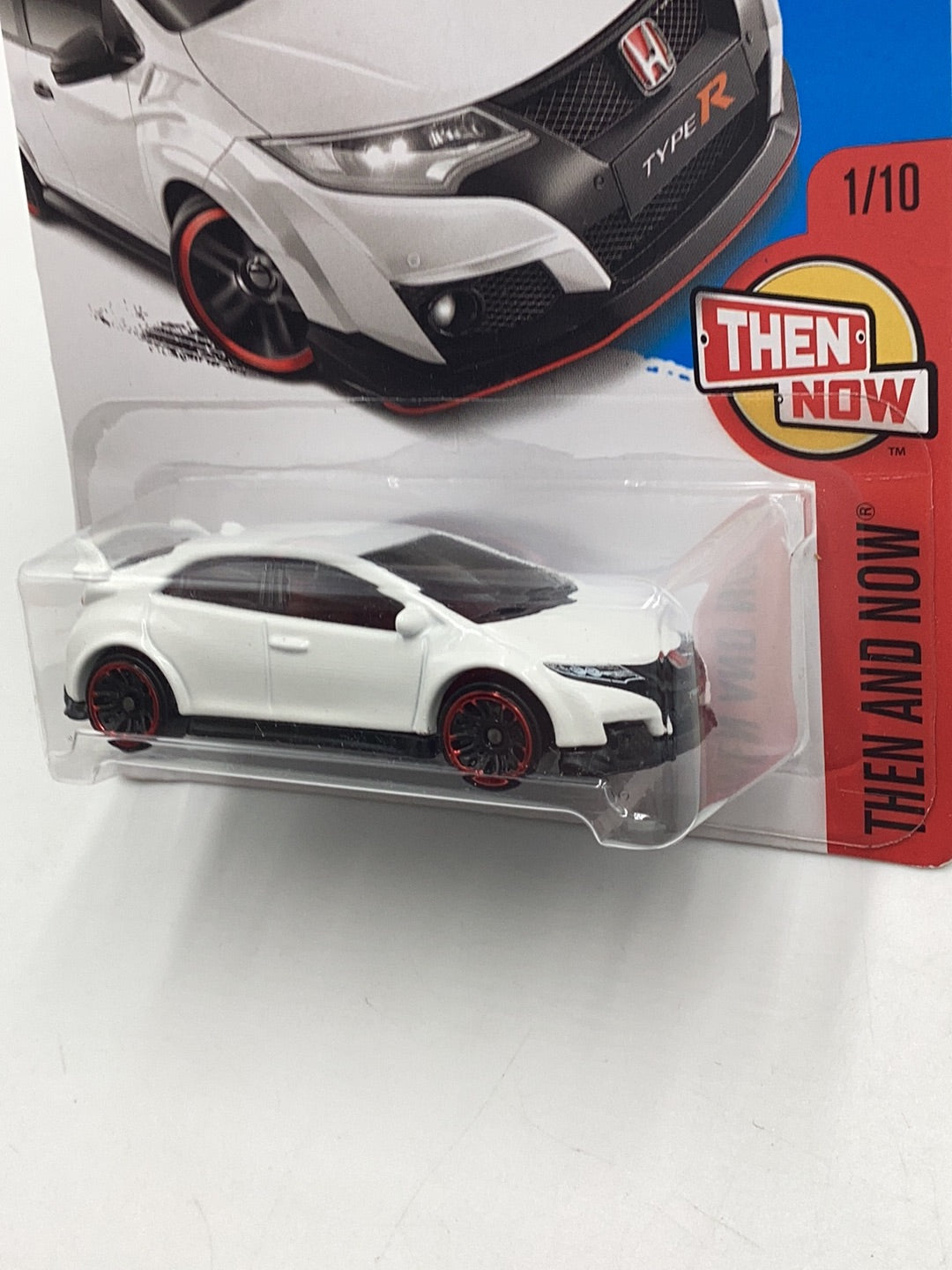 2017 Hot Wheels Then and Now #327 16 Honda Civic Type R 76D