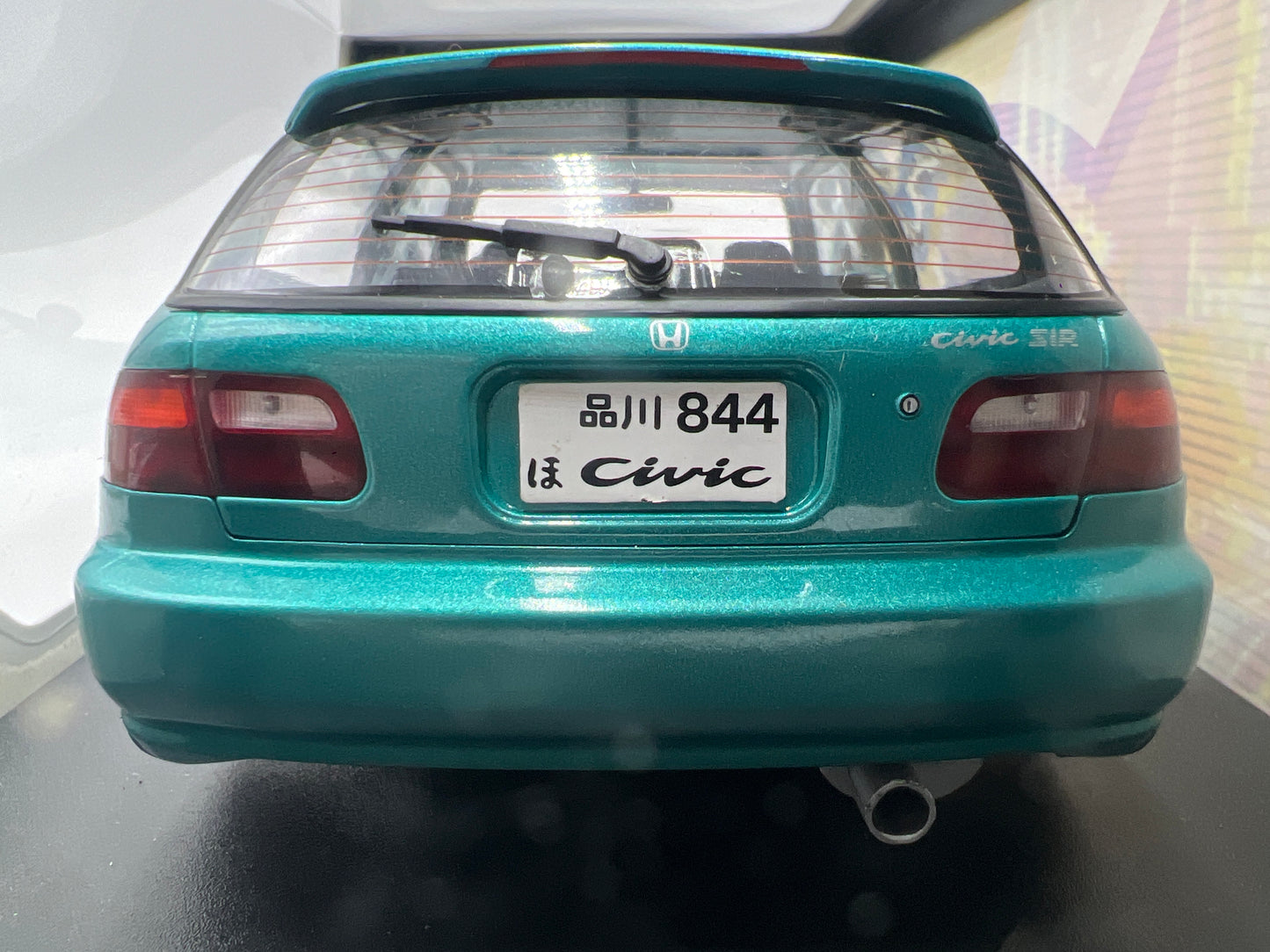 Solido 1:18 Scale Honda Civic EG6 Teal