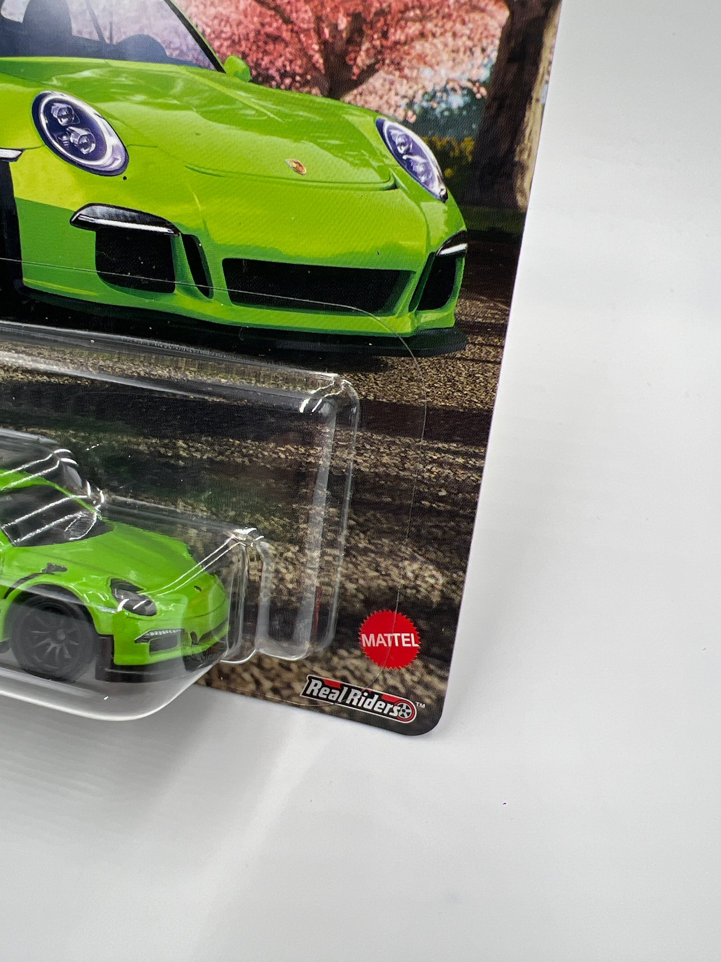 Hot Wheels Premium Forza Horizon 4 Porsche 911 GT3 RS Green W/Protector