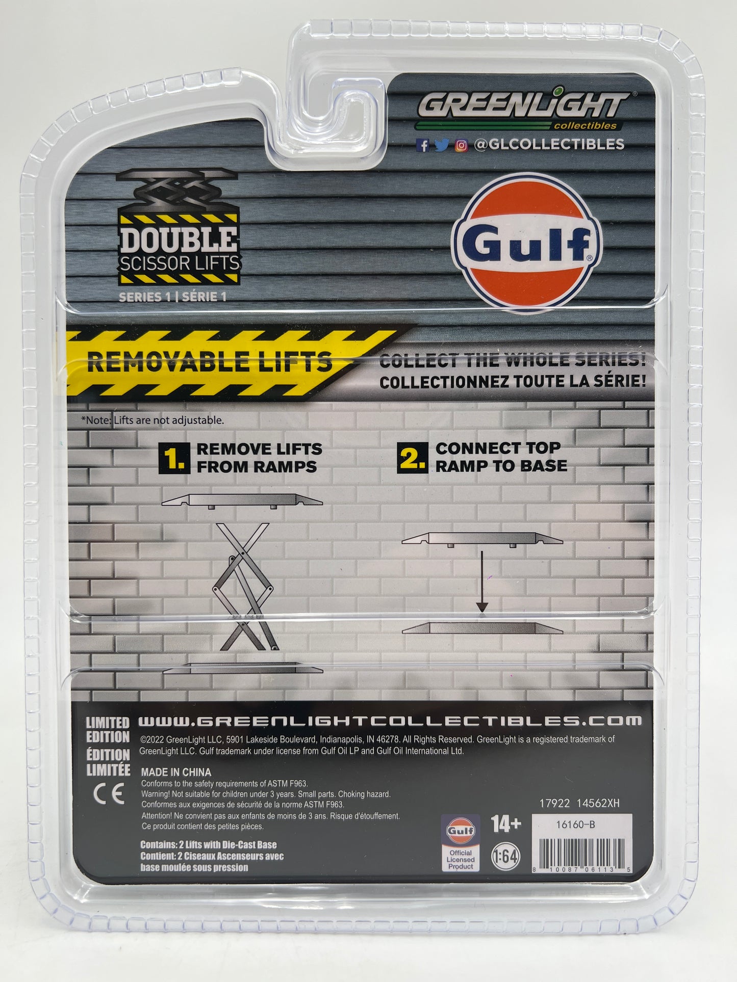 Greenlight Double Scissor Lifts Series 1 Gulf 287G