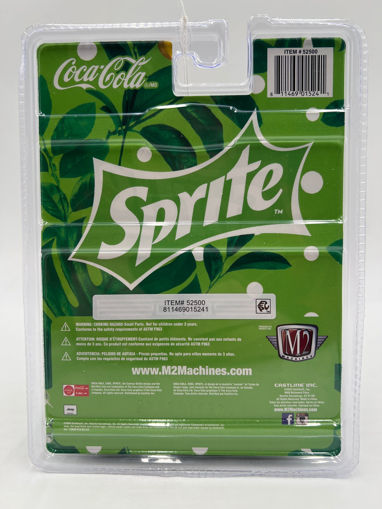 M2 Machines Coca Cola CHASE Sprite 1944 Jeep MB Green A56