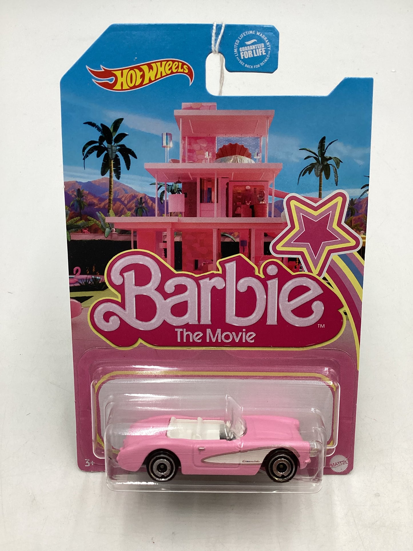 2023 Hot Wheels Barbie The Movie 1956 Corvette Pink 6D