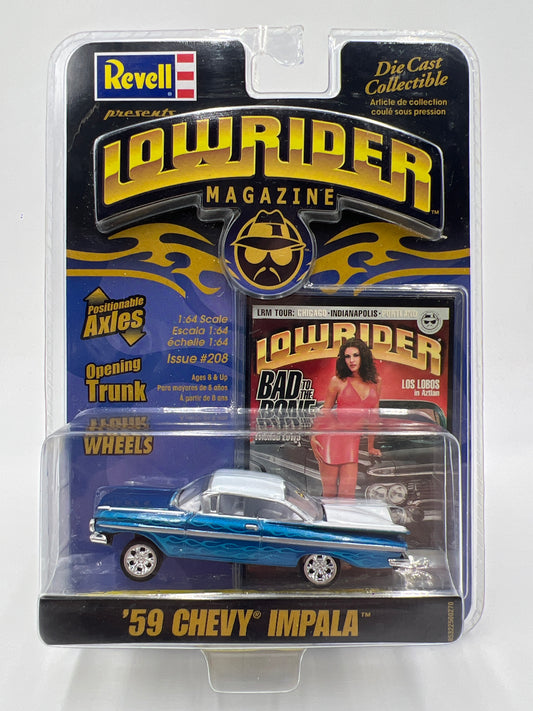 Revell Lowrider Magazine #208 59 Chevy Impala Blue